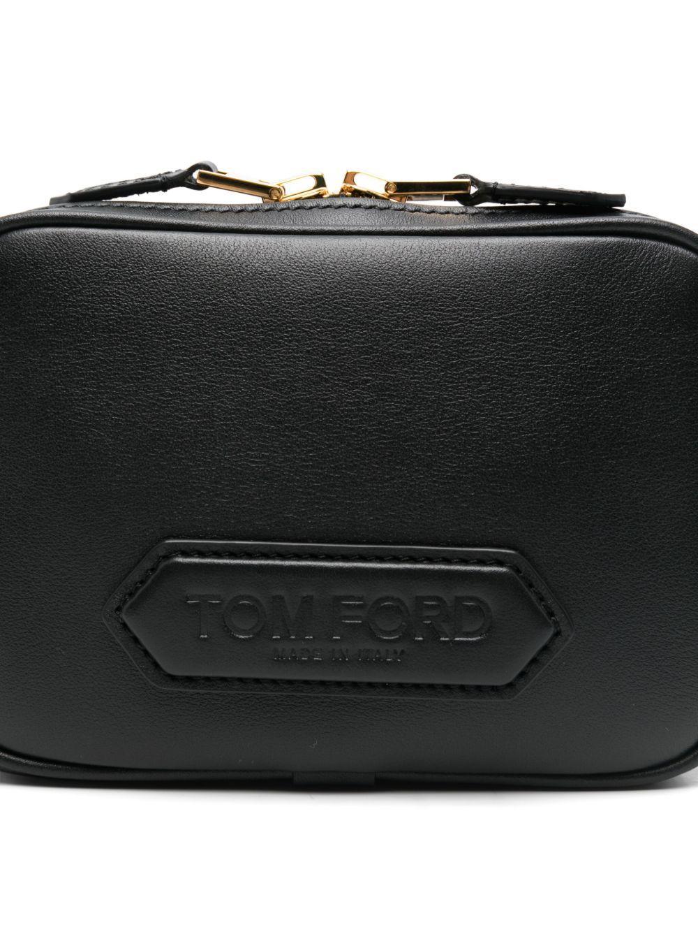 small leather messenger bag Product Image