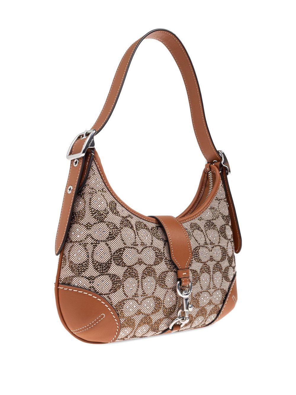 Hamptons Hobo crystal-embellished shoulder bag Product Image