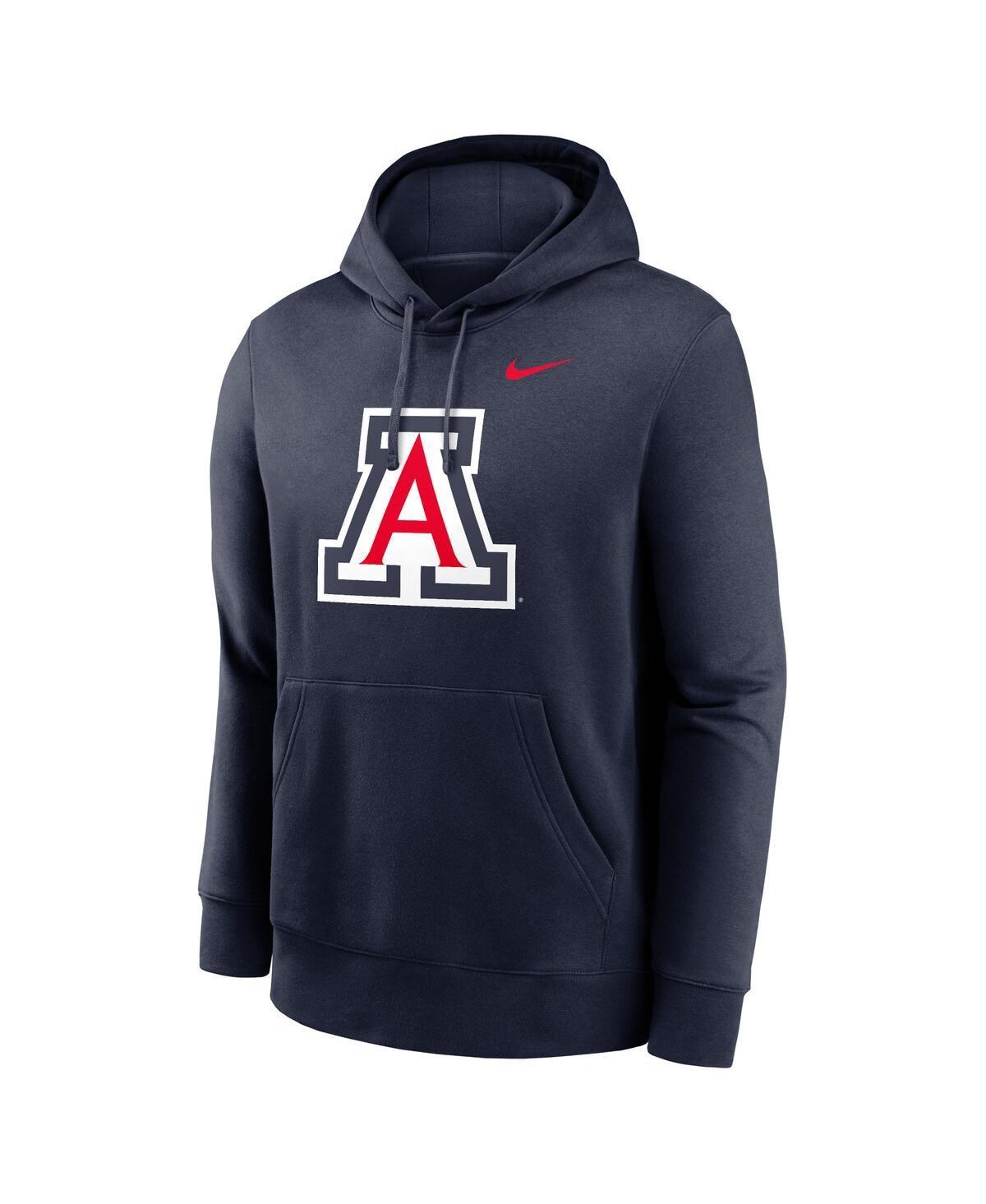 Mens Nike Heather Gray Clemson Tigers Primetime Evergreen Club Fleece Pullover Hoodie Product Image
