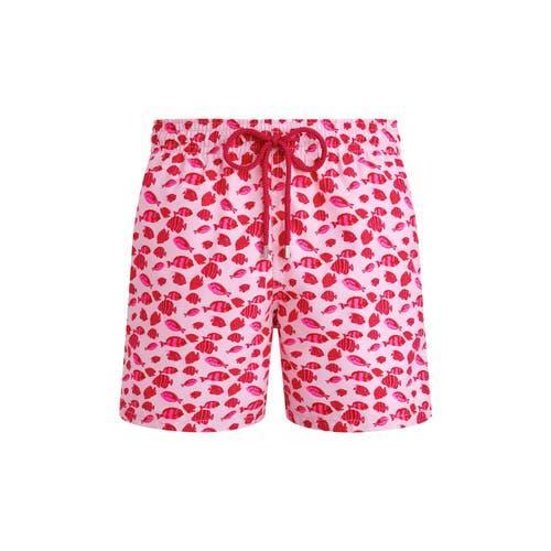 Mens Fish-Print Swim Shorts Product Image