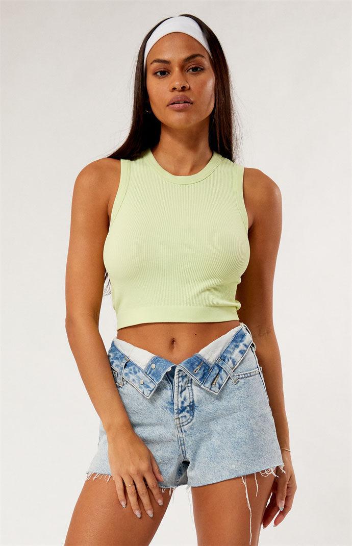 Contour Women's High Neck Seamless Tank Top Product Image