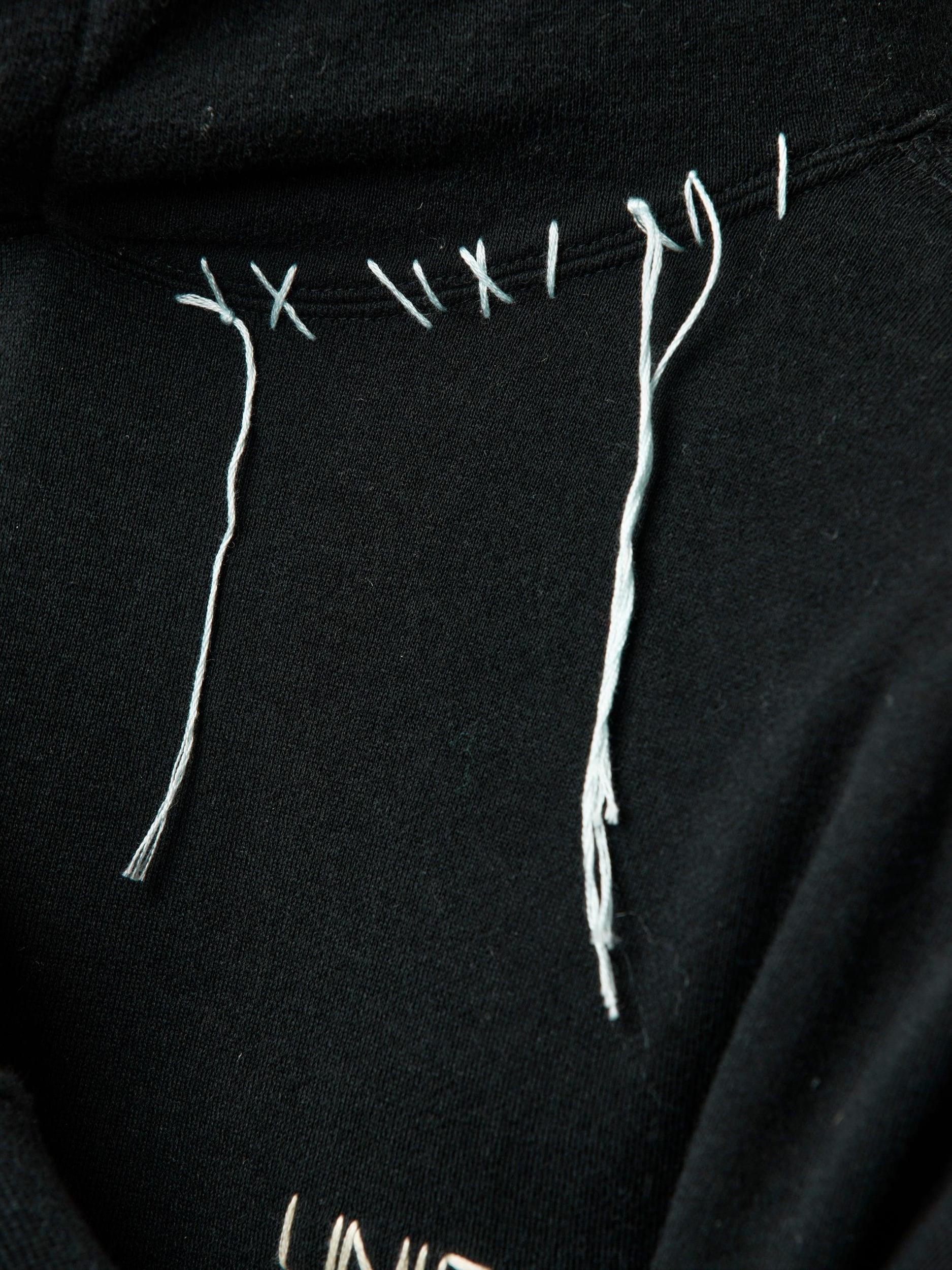 Union Looping Damage Hoody (Black) Product Image