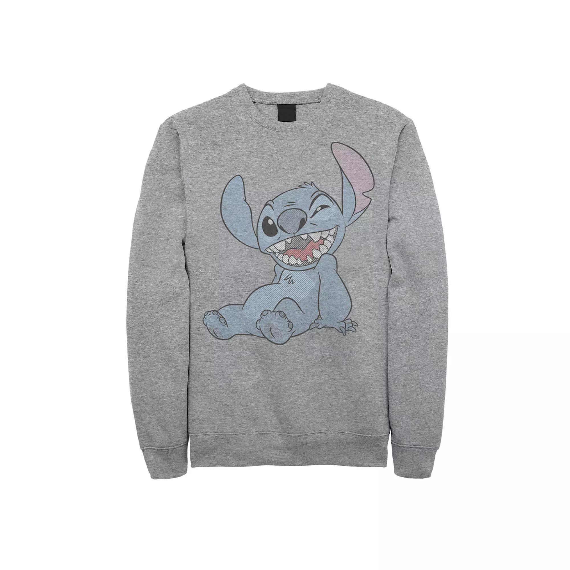 Mens Disney Pixar Cars Iconic DINOCO Gas Station Logo Pullover Fleece Athletic Grey Product Image