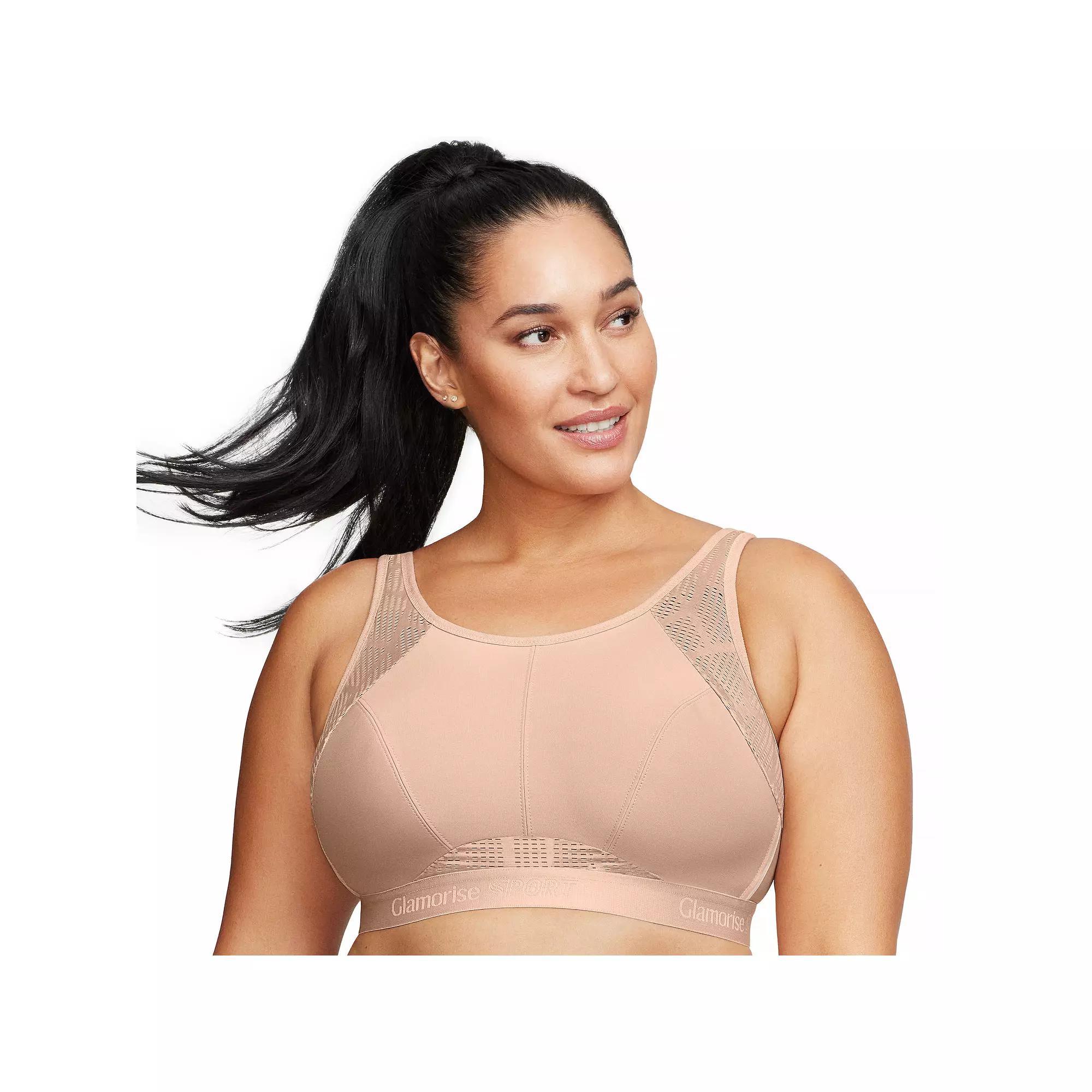 No-Sweat Mesh Wire-Free Sports Bra Product Image
