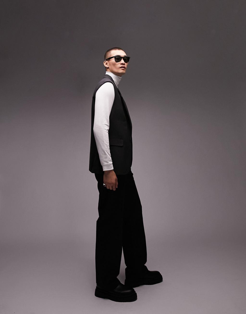 Topman sleeveless blazer Product Image