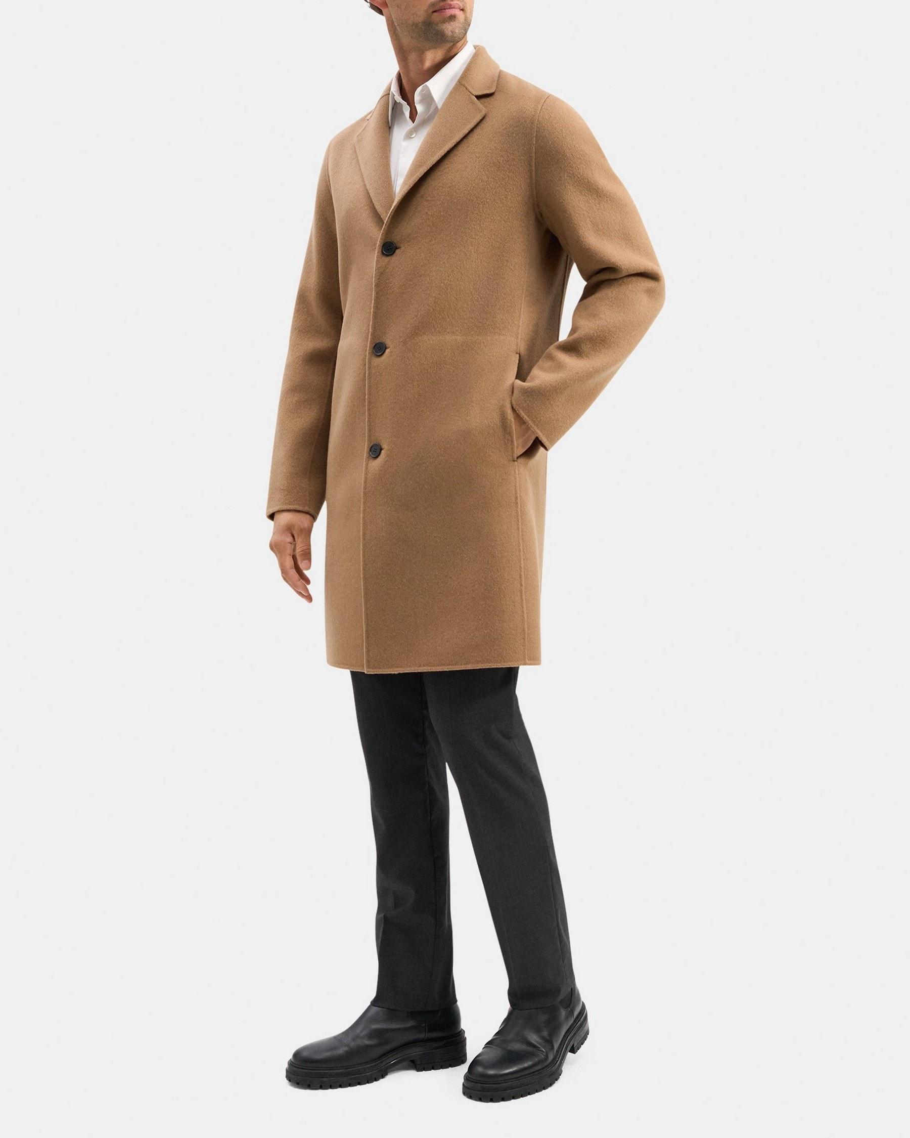 Tailored Coat in Double-Face Wool-Cashmere Product Image