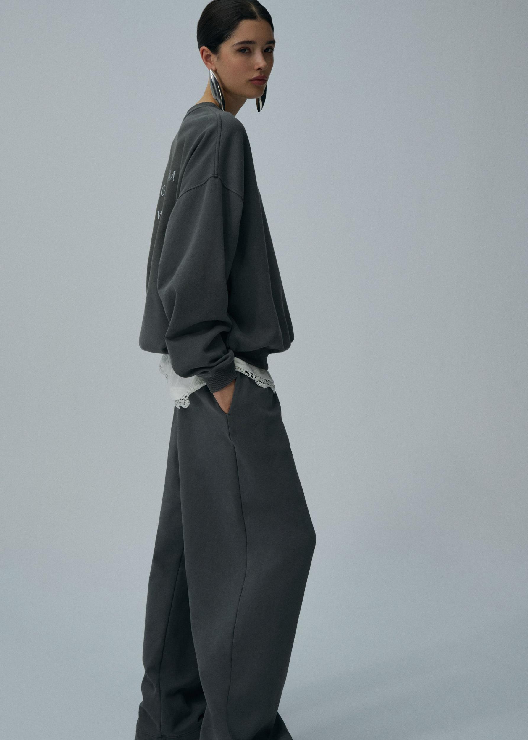 Warszawa 2014 sweatshirt in grey Product Image