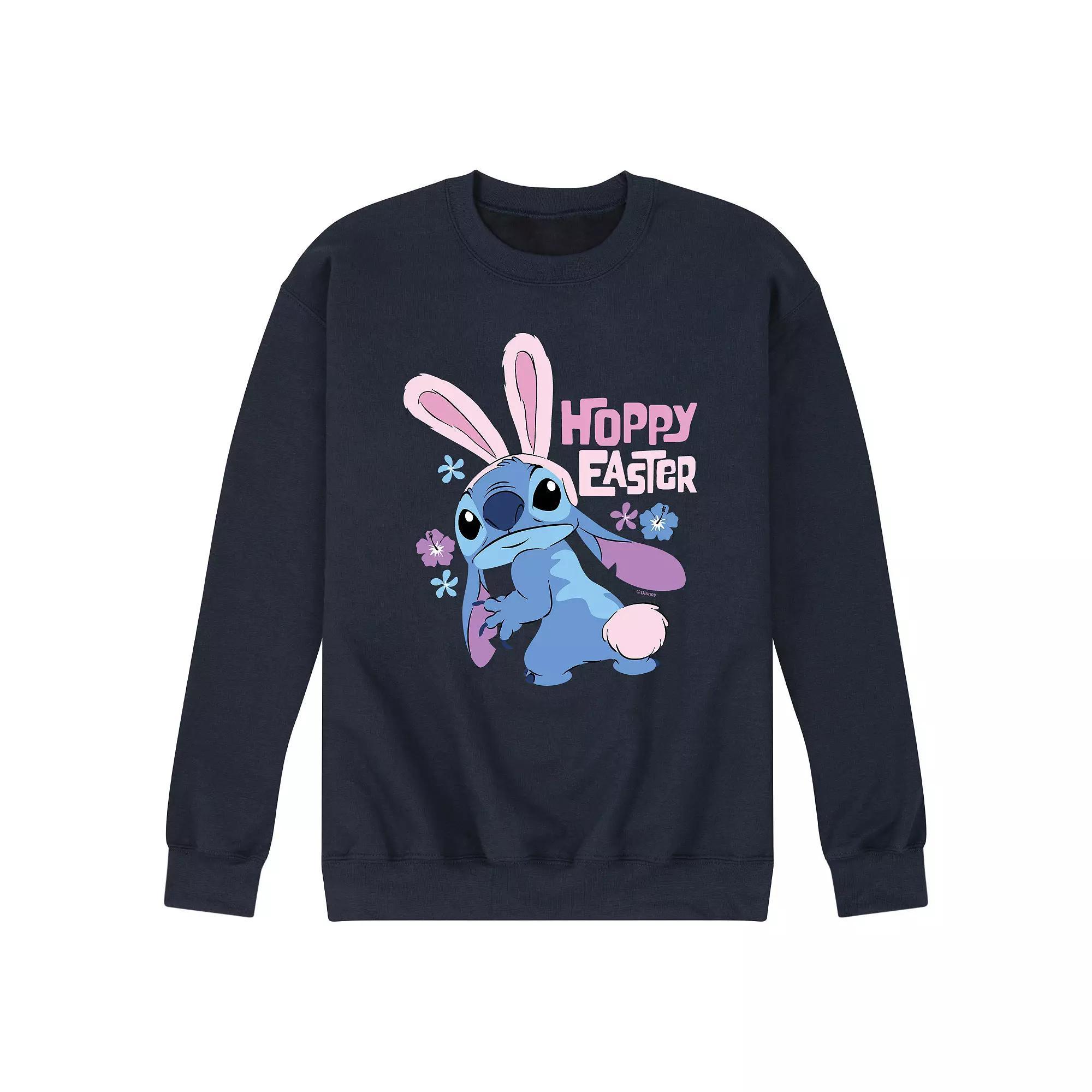 Disneys Lilo & Stitch Mens Hoppy Easter Fleece Sweatshirt Product Image