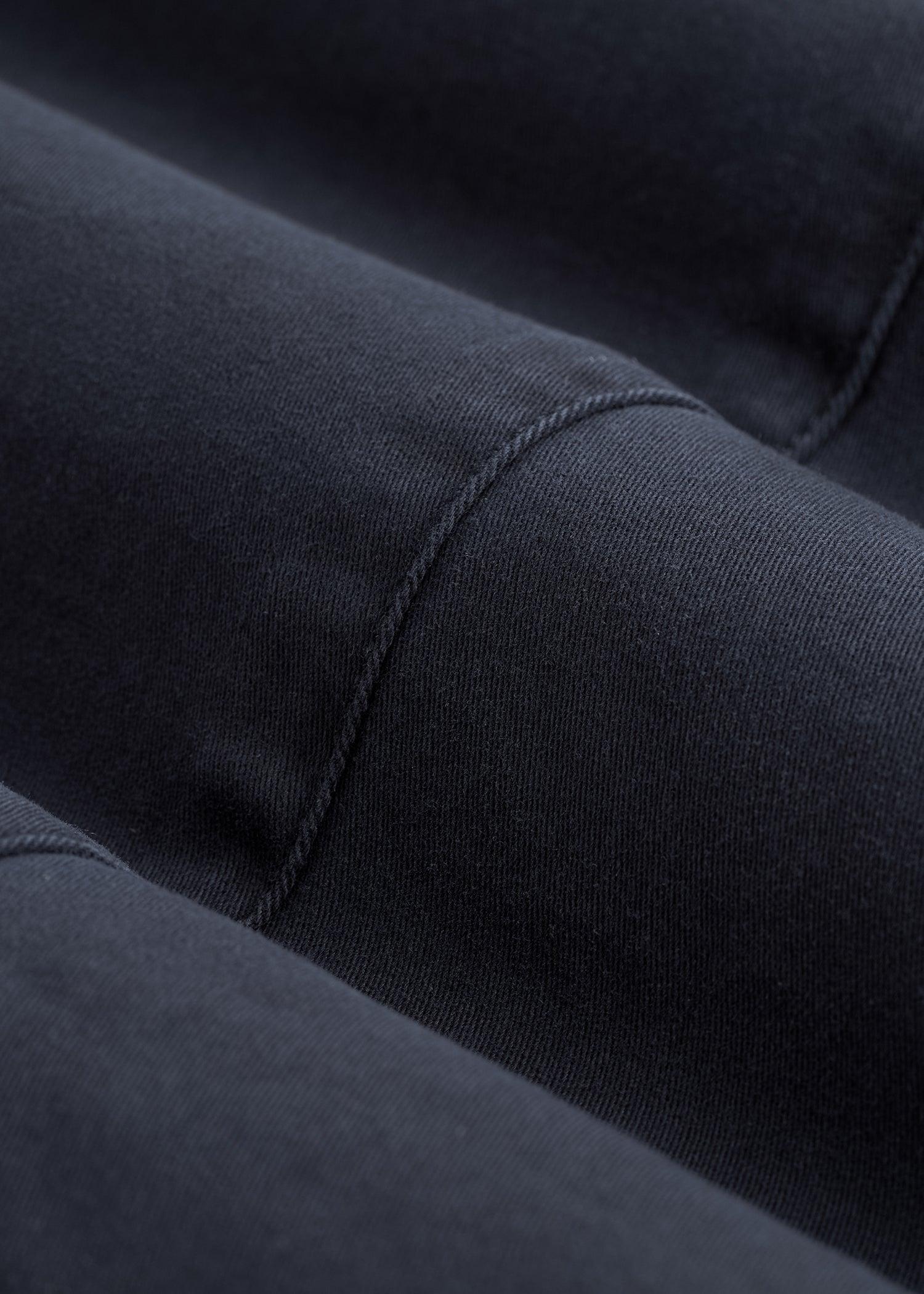High Rise Garment Dyed Baggy Cargo Pants for Tall Women in Deep Navy Product Image
