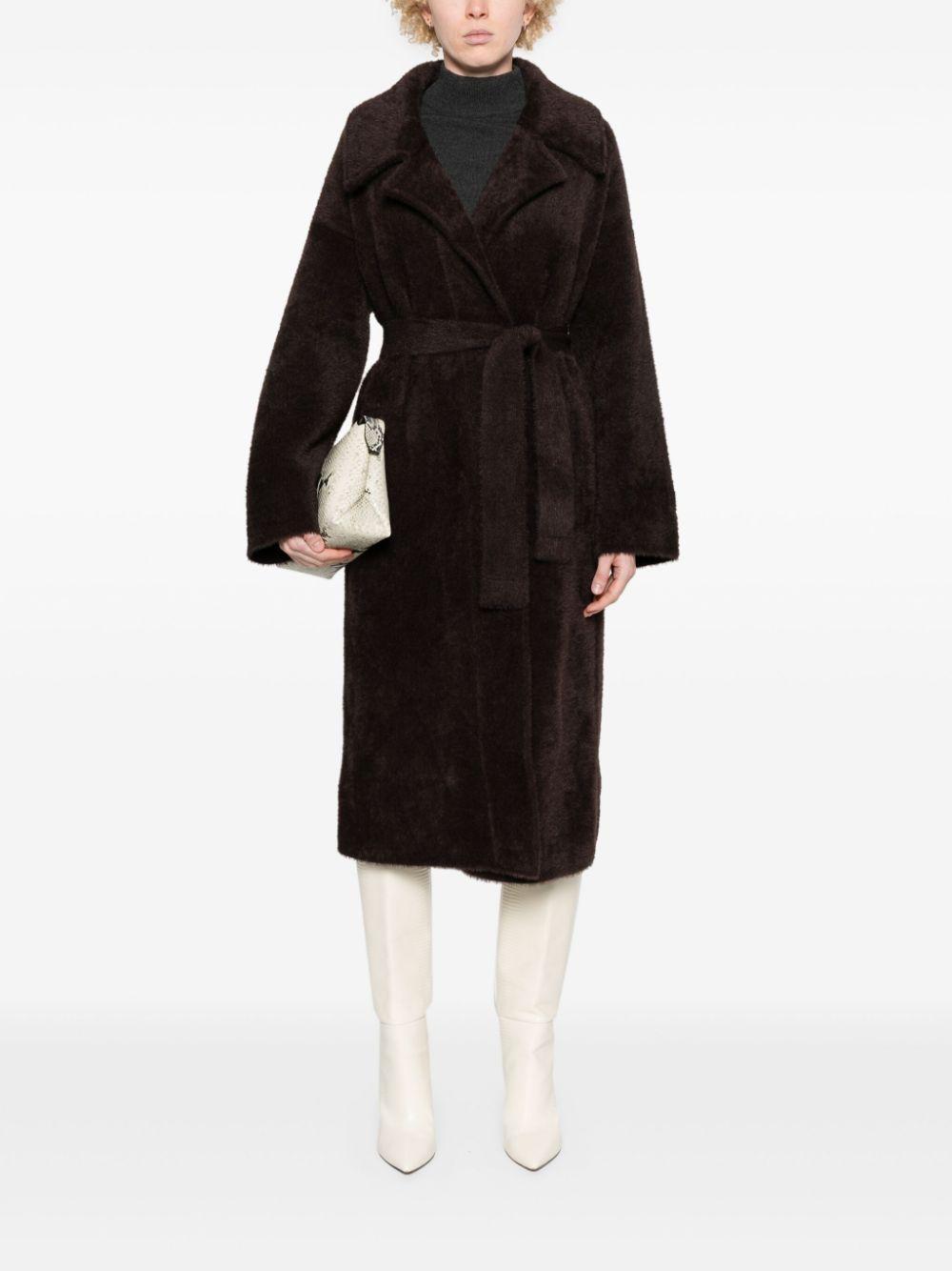 belted coat Product Image