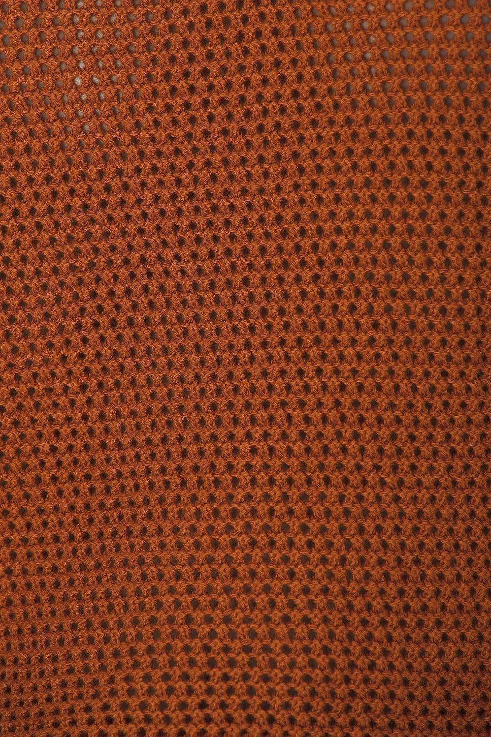 Open Knit V Neck Vest WAO Product Image