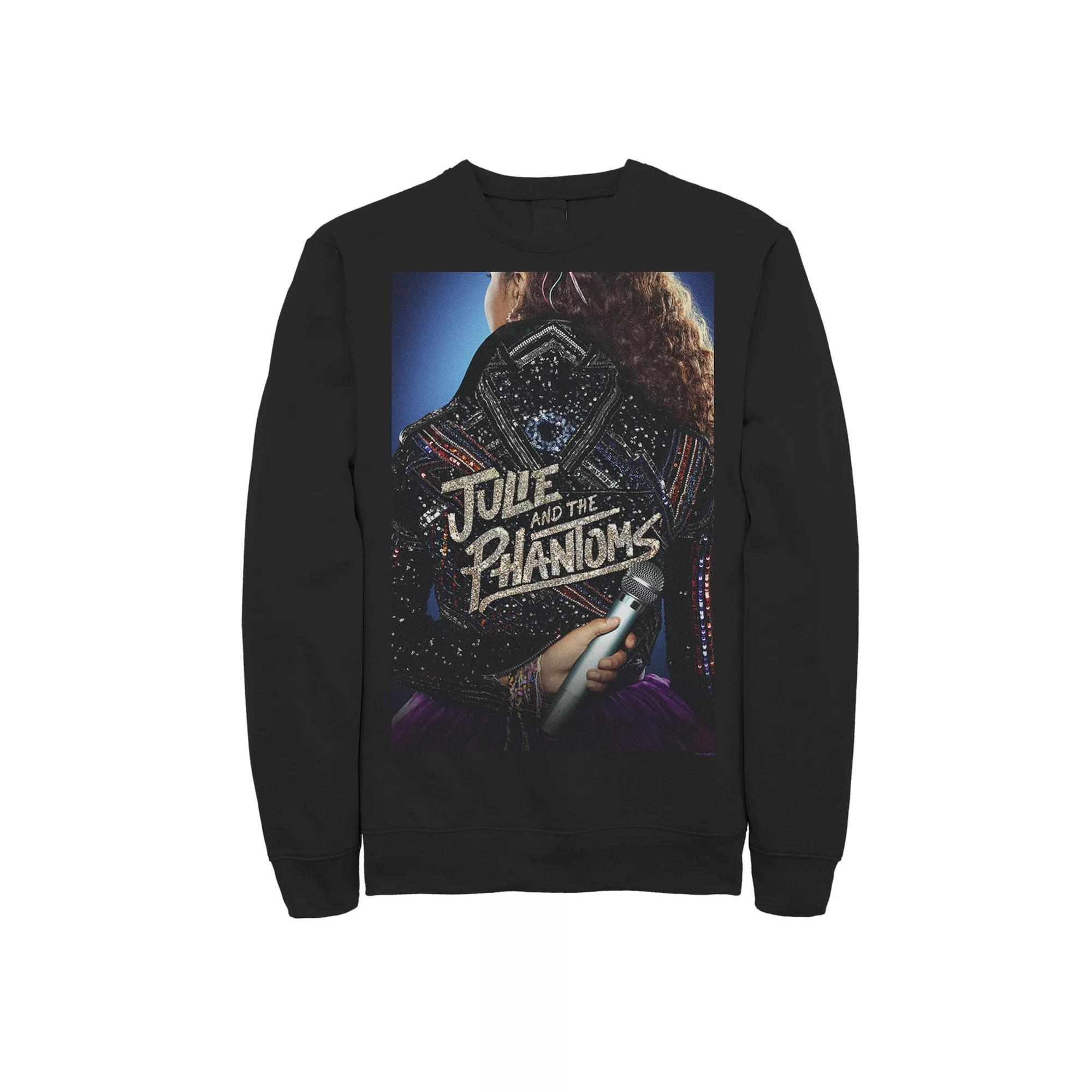 Men's Julie And The Phantoms Poster Sweatshirt, Size: XXL, Black Product Image
