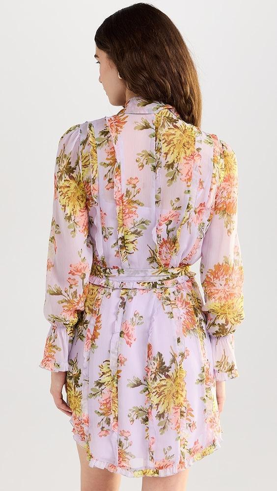 Cinq à Sept Faded Chrysanthemum Estelle Dress | Shopbop Product Image