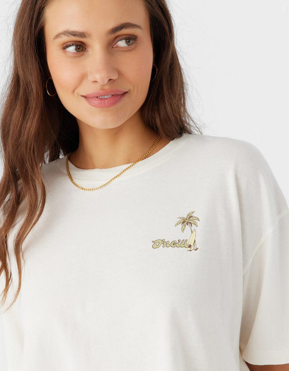 O'NEILL VW Bug Womens Crop Tee - WHITE Product Image