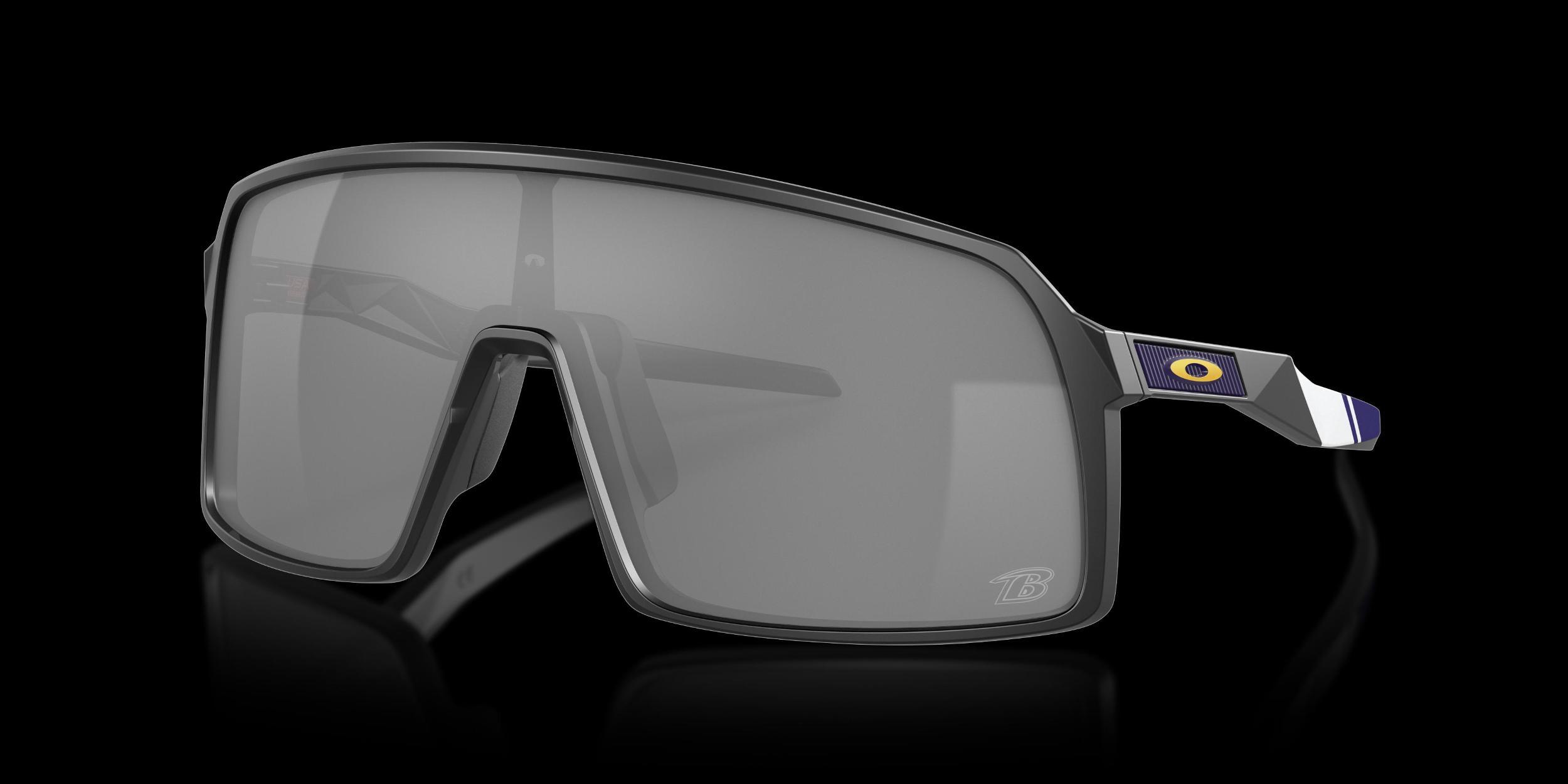 Oakley Sutro Prizm Black Lenses, Polished Black Frame Sunglasses | Oakley® Product Image
