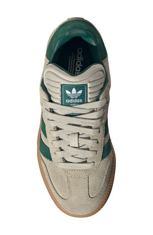 adidas Originals Boys adidas Originals Samba XLG - Boys Grade School Soccer Shoes Gum/Collegiate Green/Putty Grey Product Image