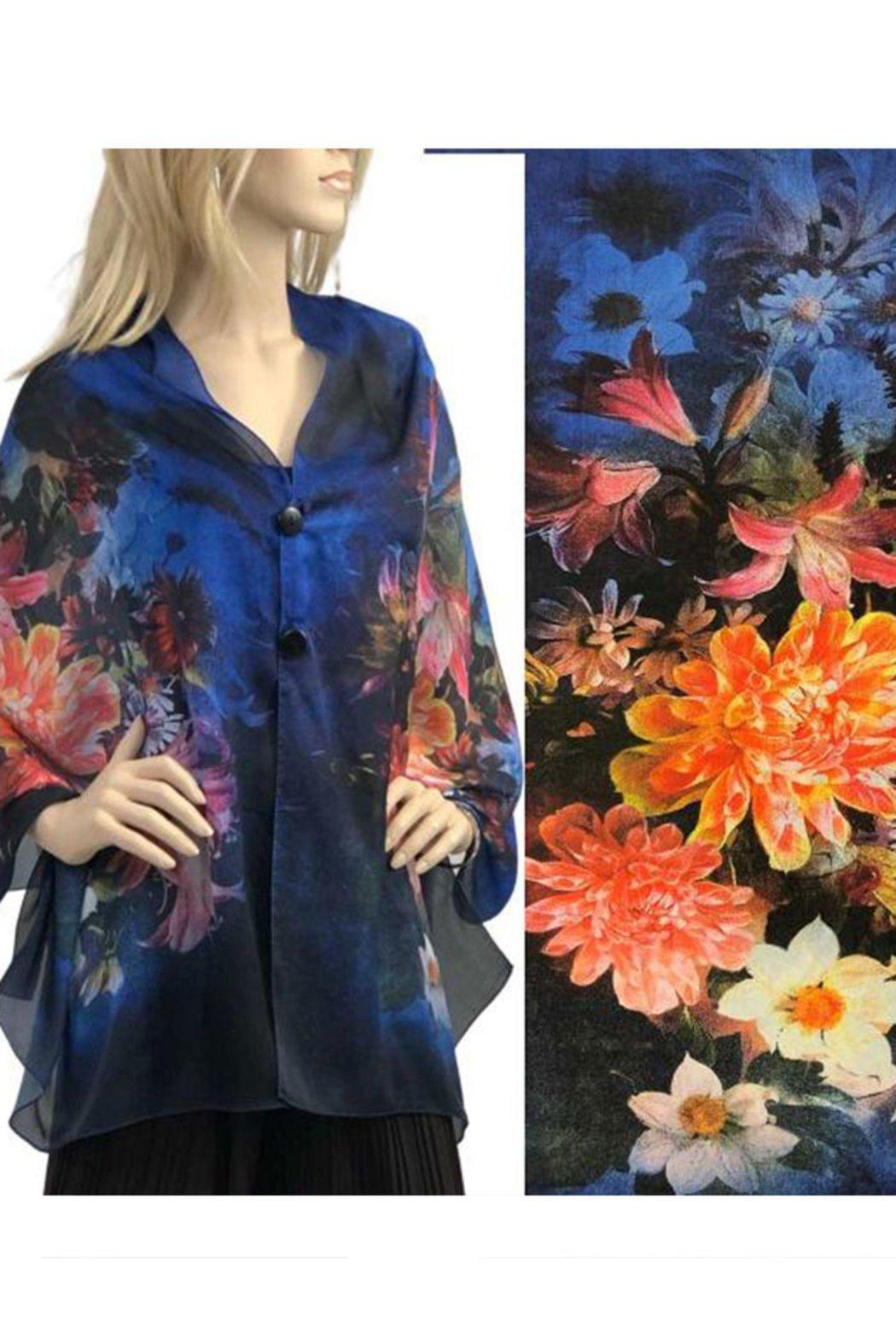 Satin Charmeuse Button Shawls Product Image