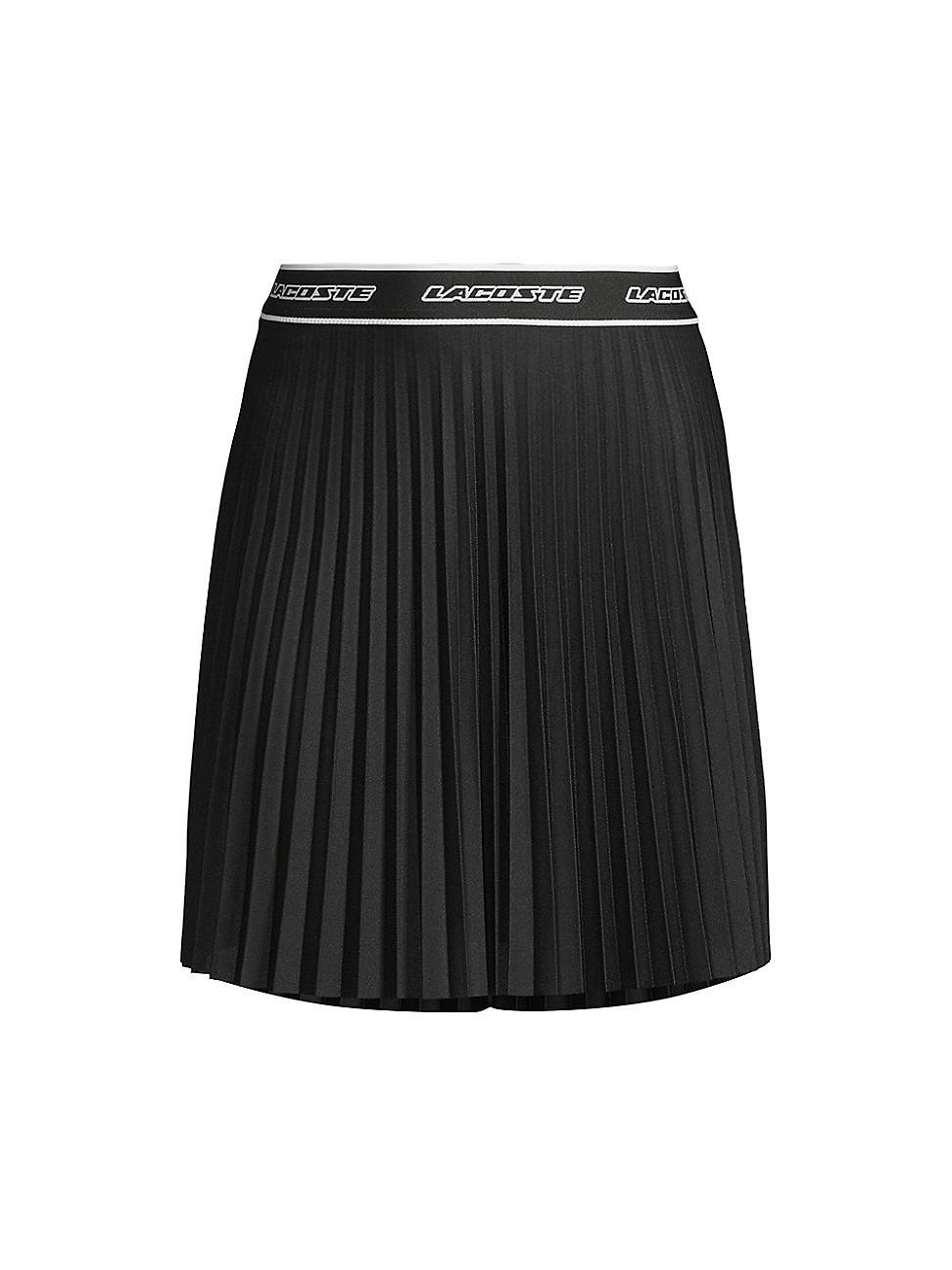 Womens Pleated Logo Tennis Skirt Product Image