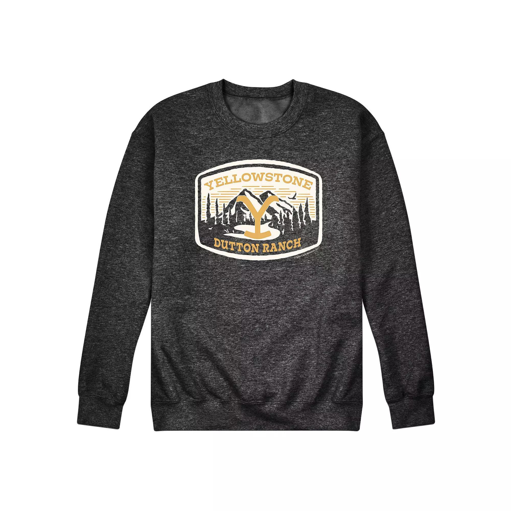Mens Yellowstone Nature Scene Sweatshirt Product Image