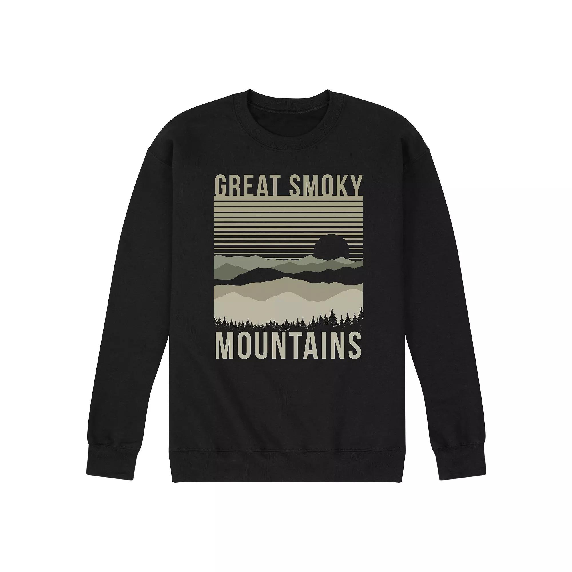 Mens Great Smoky Mountains Sweatshirt Product Image