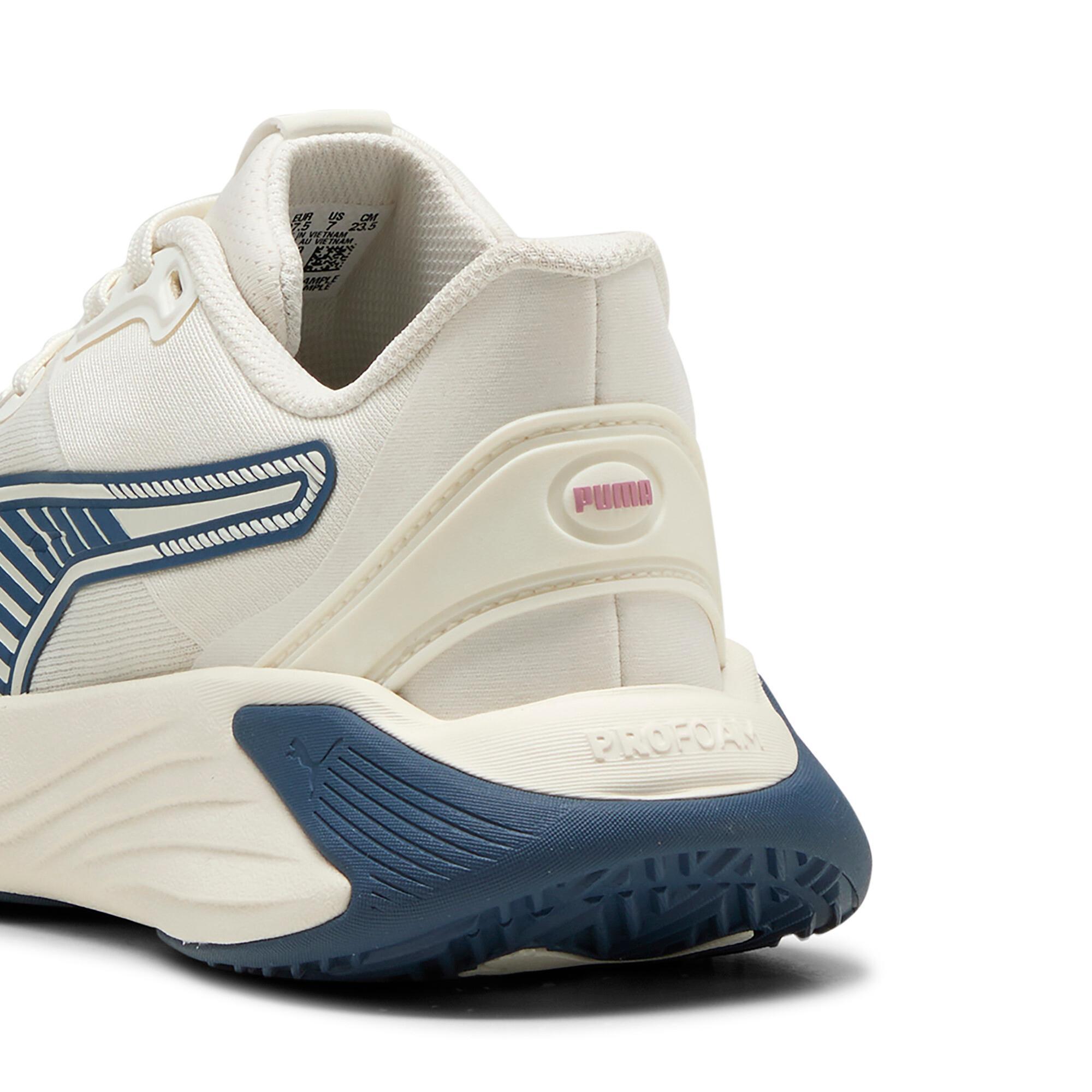 PUMA PWR Hybrid Training Shoes Women in Warm White/Dark Indigo/Poised Pink Product Image