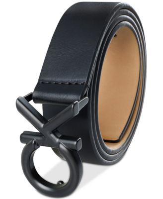 Calvin Klein Mens Ck Logo-Buckle Belt Product Image