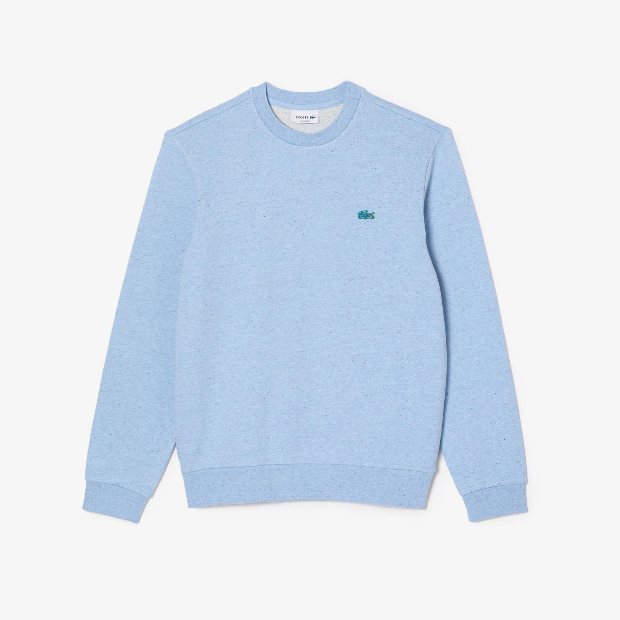 Men's Classic Fit Speckled Print Fleece Sweatshirt Product Image