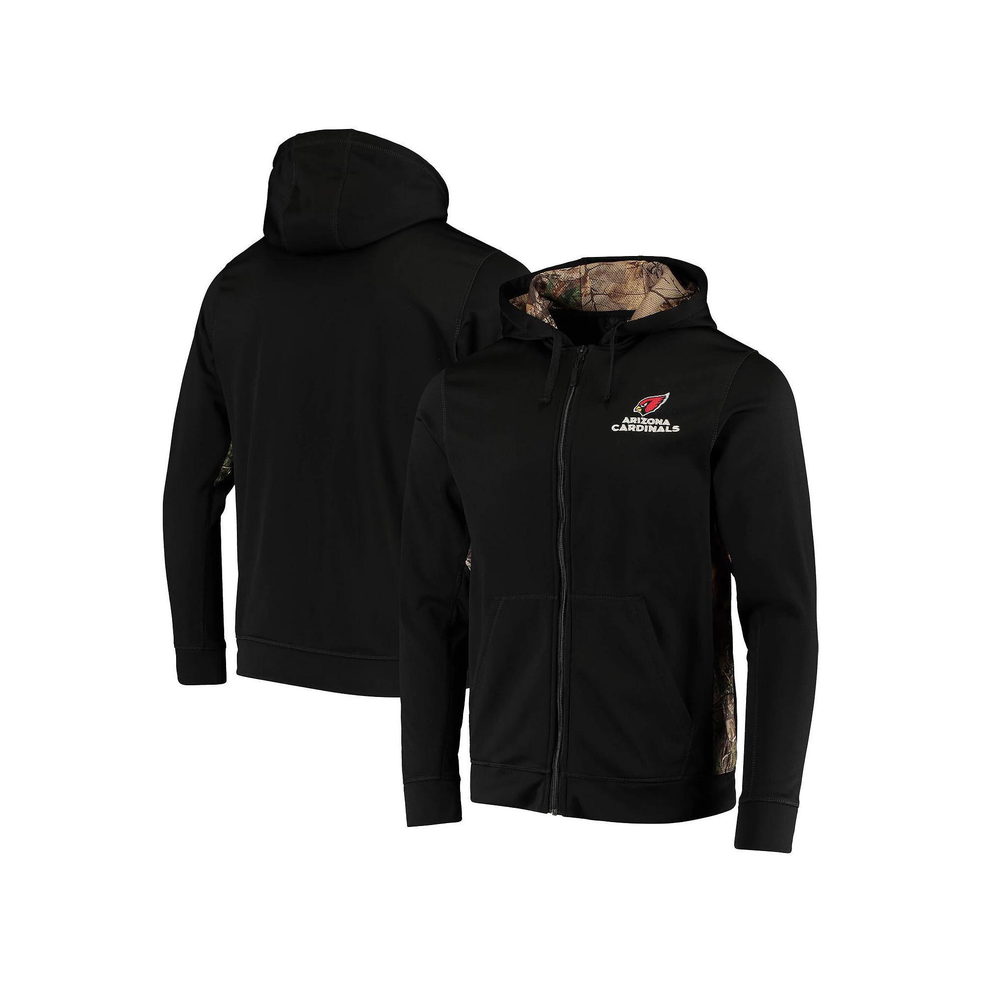 Men's Dunbrooke Black/Realtree Camo Arizona Cardinals Decoy Tech Fleece Full-Zip Hoodie, Size: 2XL Product Image