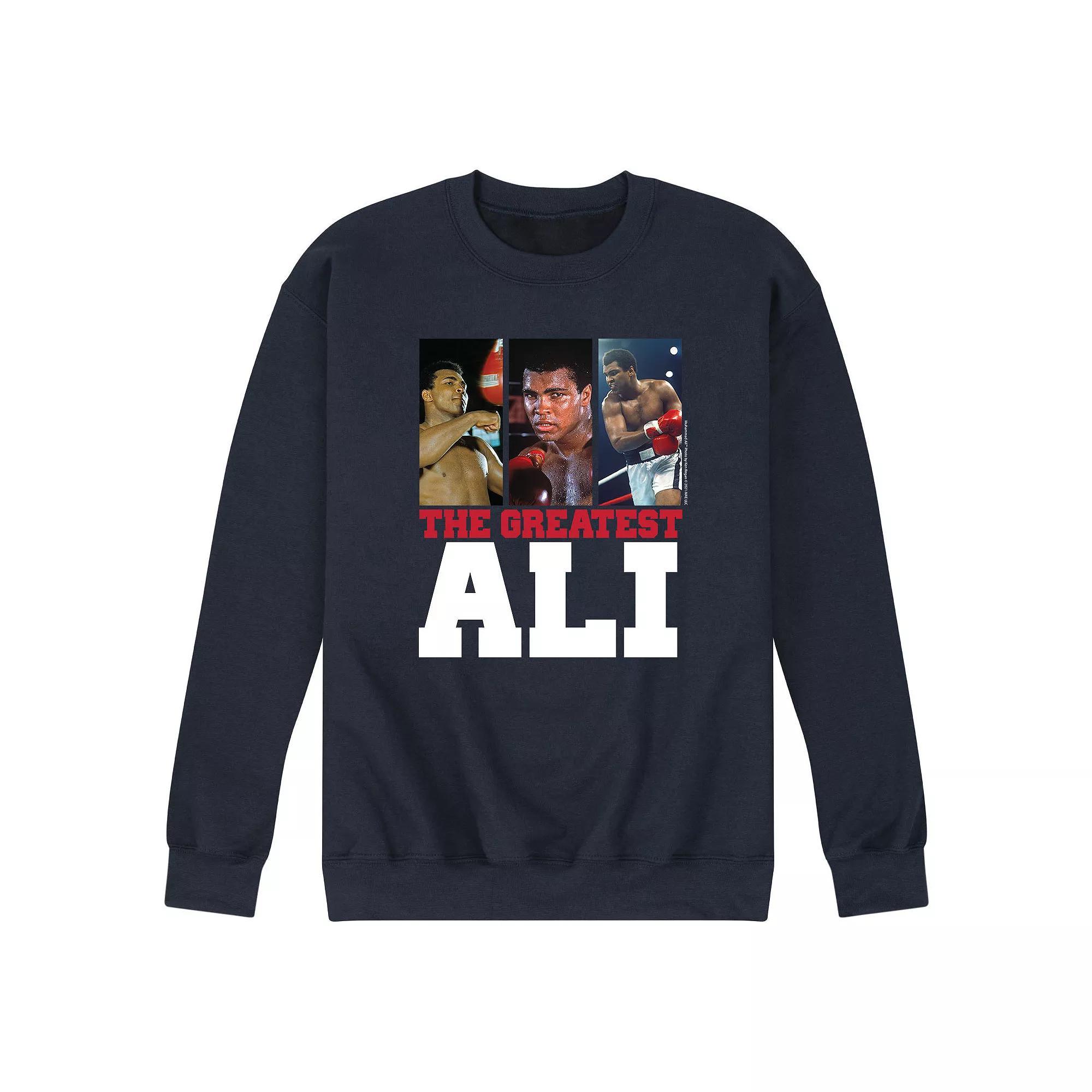 Mens Muhammad Ali The Greatest Sweatshirt Blue Product Image