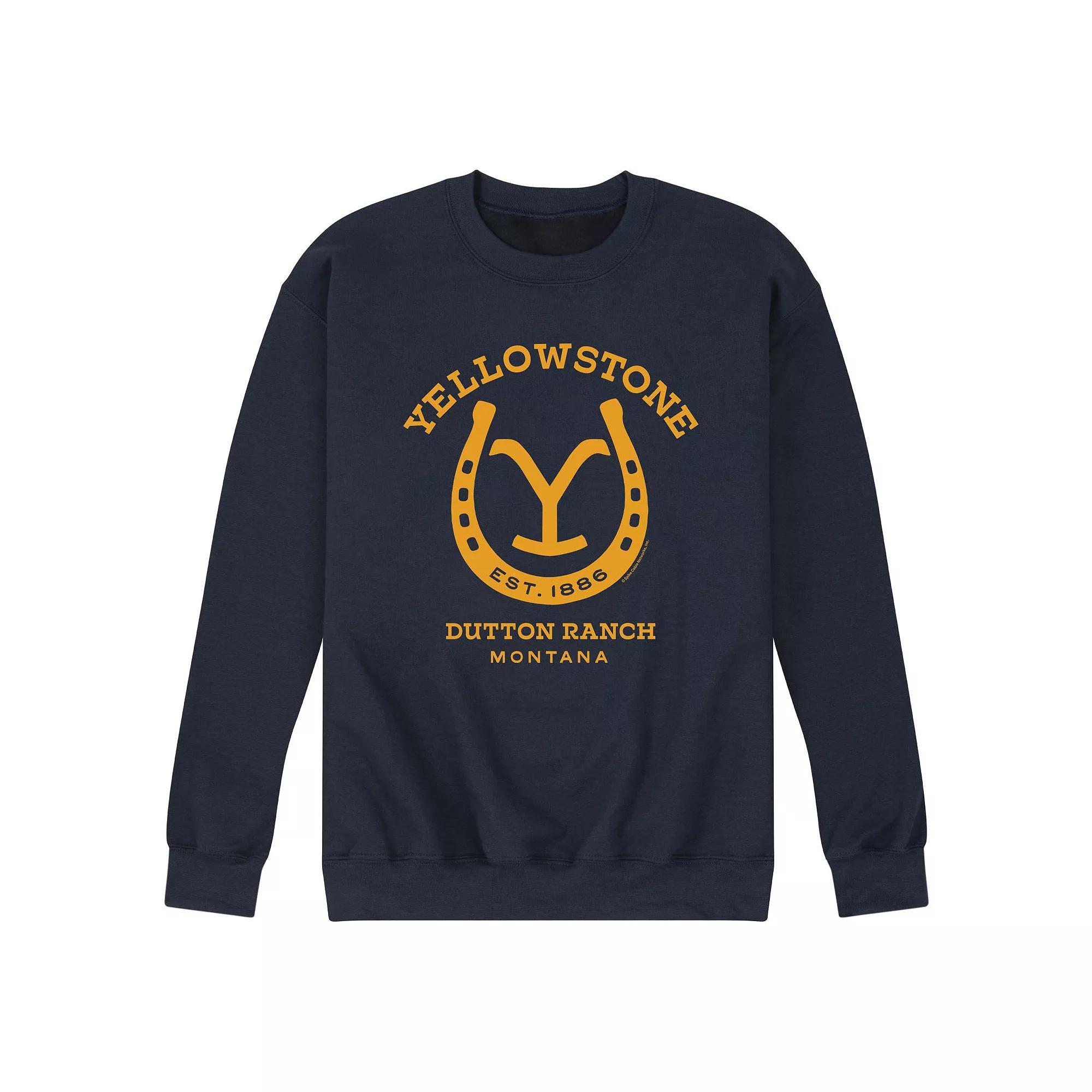 Mens Leinenkugel Beer Case Fleece Sweatshirt Blue Product Image