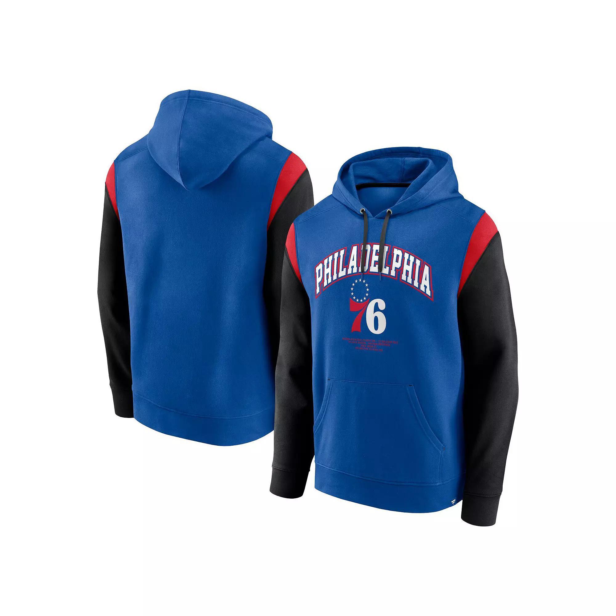 Men's Fanatics Royal Philadelphia 76ers Scorer Pullover Hoodie, Size: XL, 76r Blue Product Image