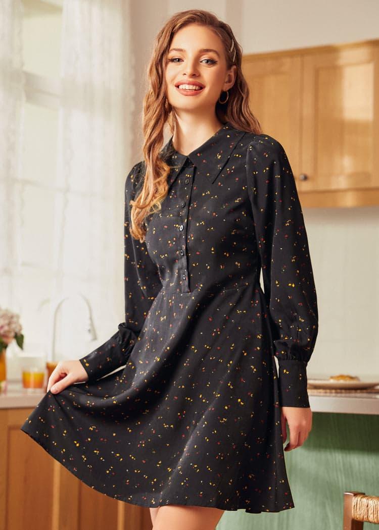Meet Me at the Sock Hop Fit & Flare Dress Product Image