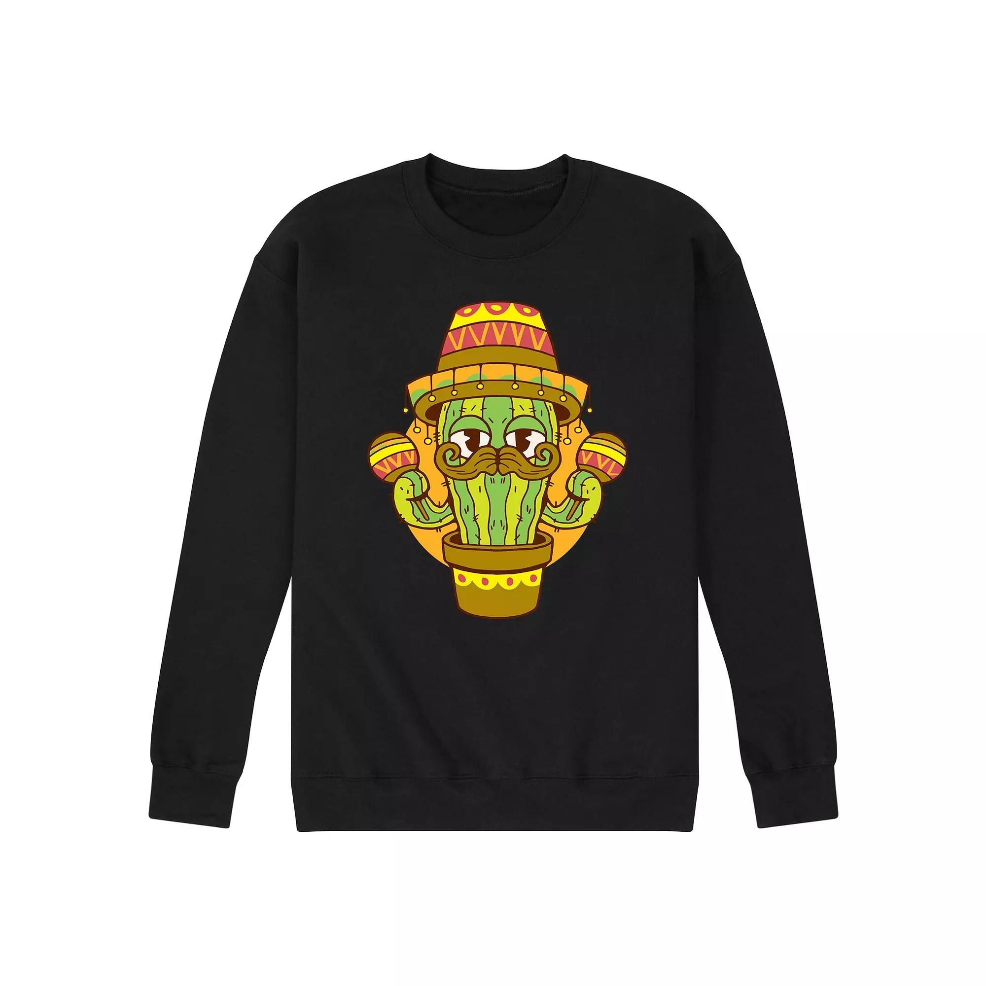 Disneys Lilo & Stitch Mens Stitch USA Sweatshirt Blue Product Image