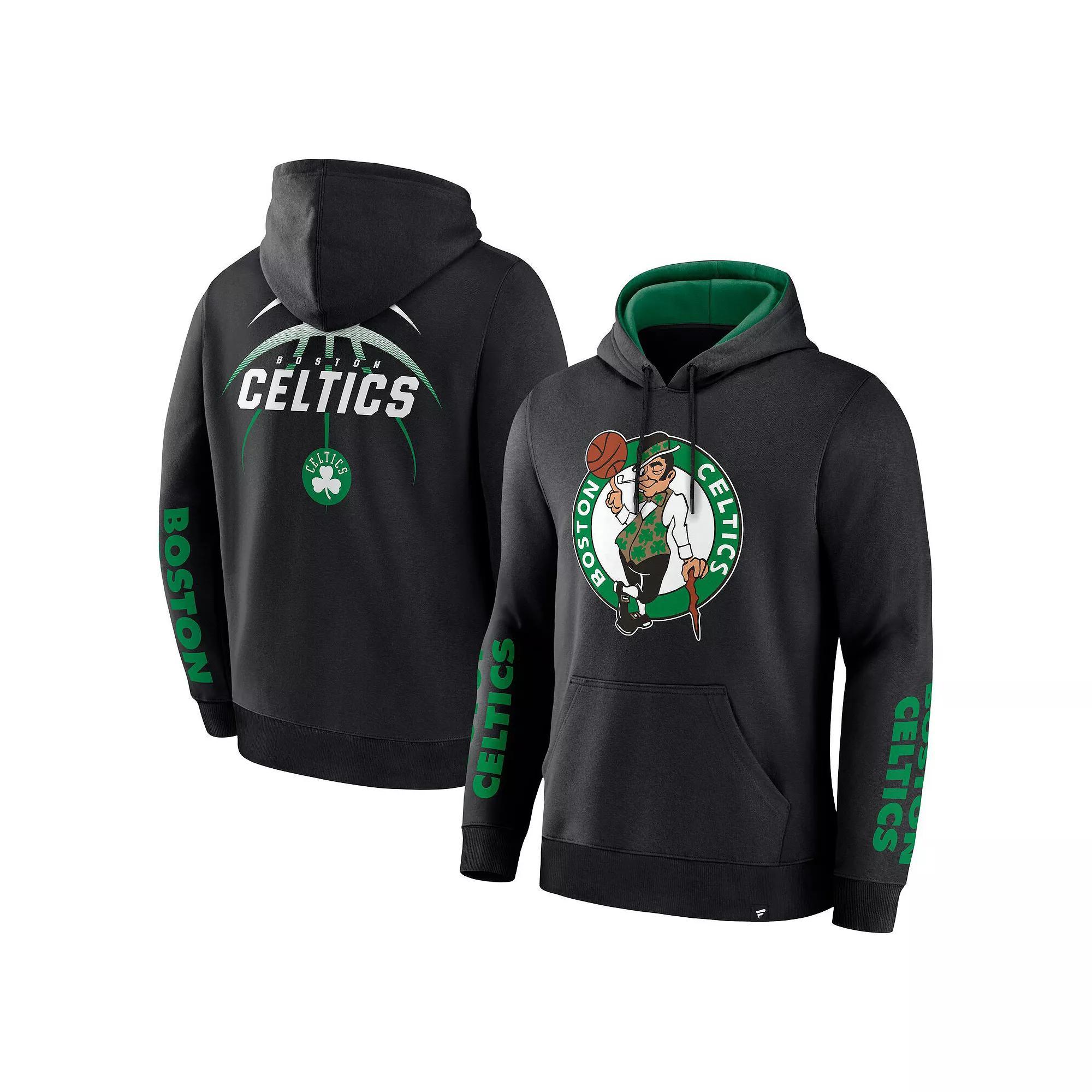 Men's Fanatics Black Boston Celtics Legacy Guard Pullover Hoodie, Size: Medium Product Image