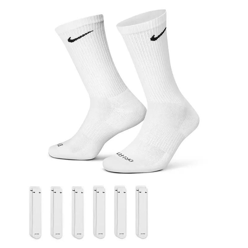 Mens Nike 6-pack Everyday Plus Cushion Crew Training Socks Product Image