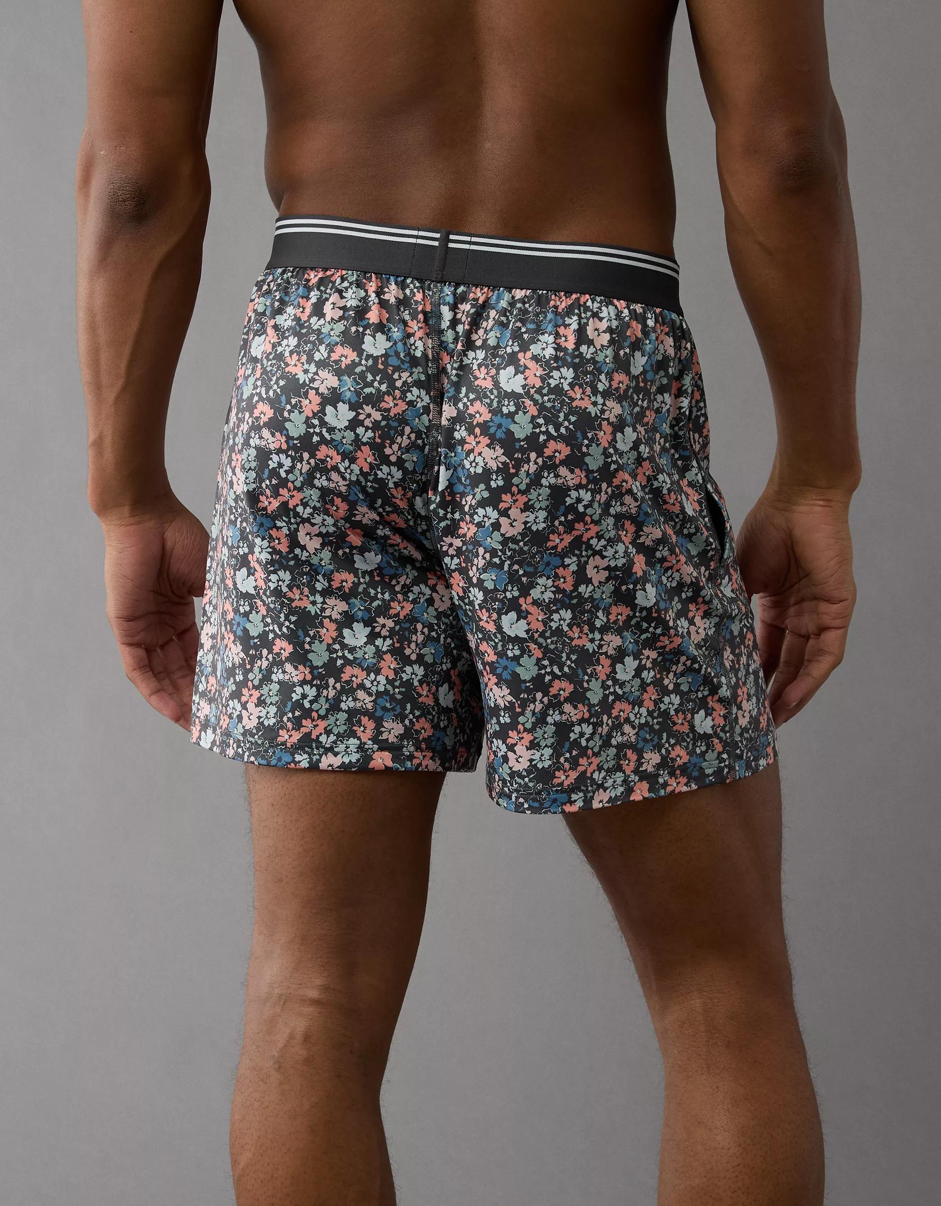 AEO Men's Peaches Ultra Soft Pocket Boxer Short Product Image
