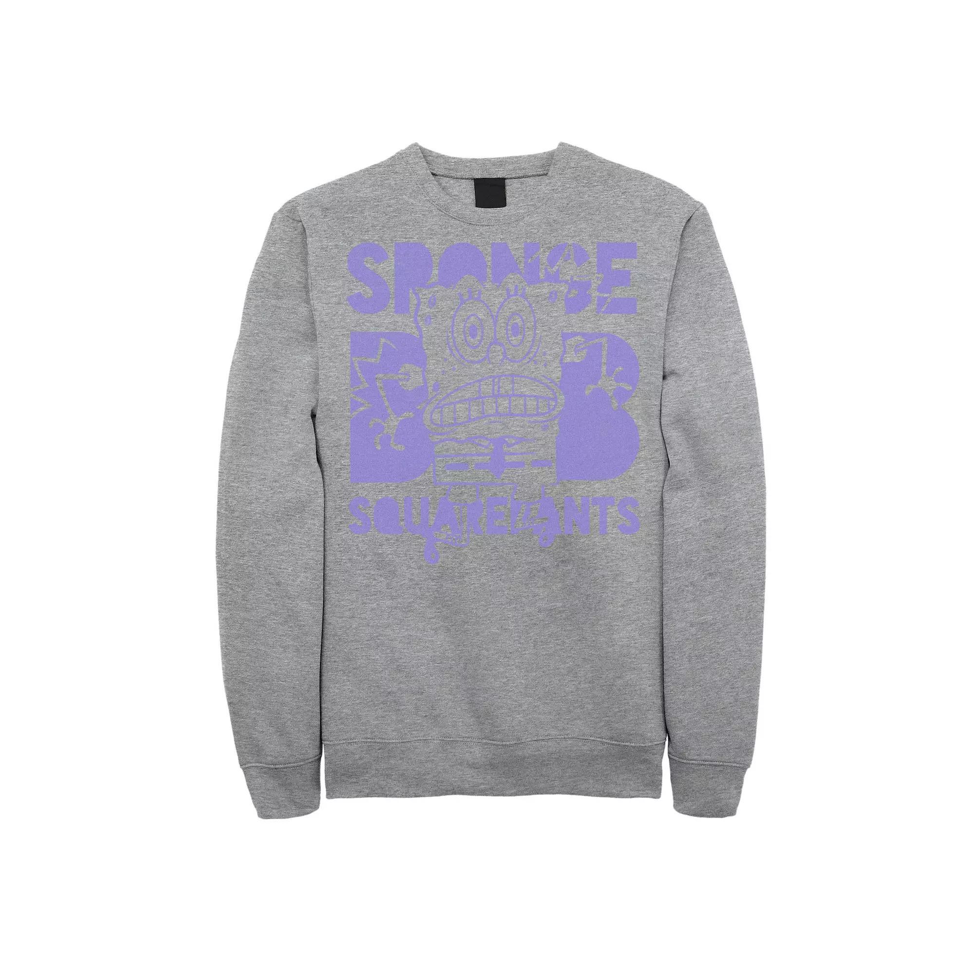 Mens Marvel City Skyline Logo Sweatshirt Athletic Grey Product Image