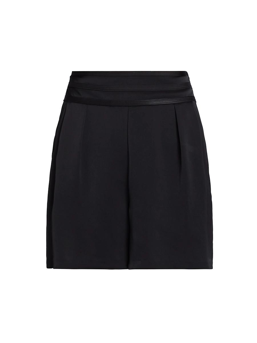 Womens Joss Pleated Shorts Product Image