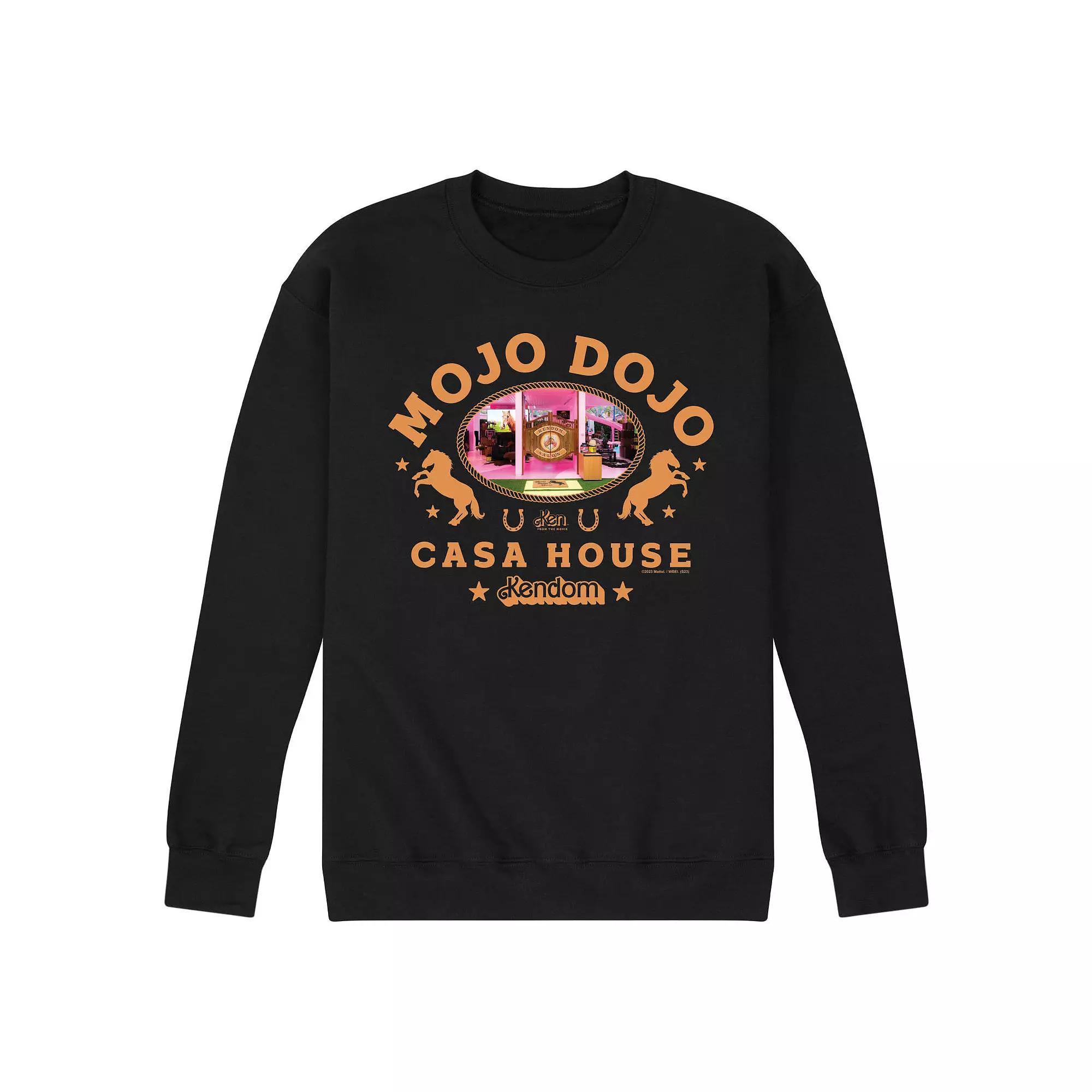 Mens Barbie The Movie Mojo Dojo Casa House Fleece Sweatshirt Product Image