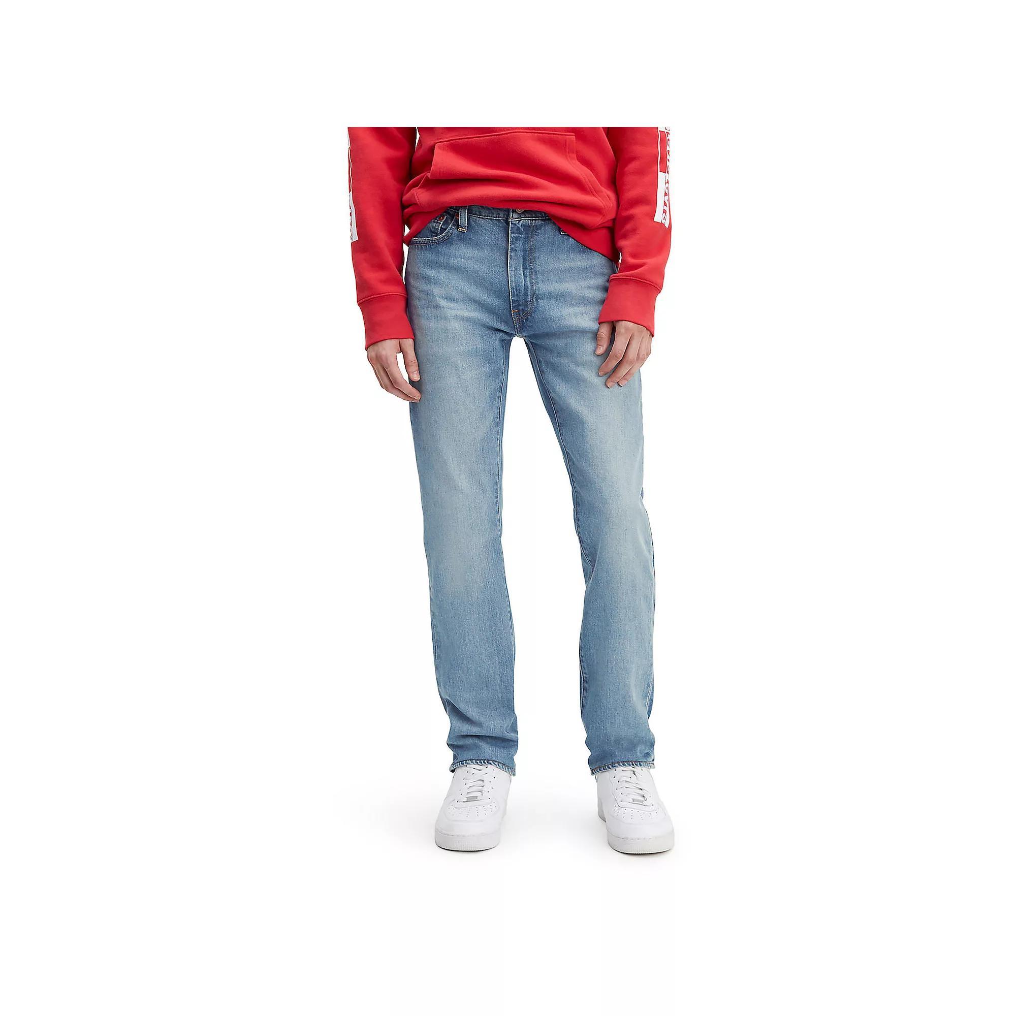 Men's Levi's® 513™ Slim Straight Stretch Jeans, Size: 31X32, Worn Free Product Image