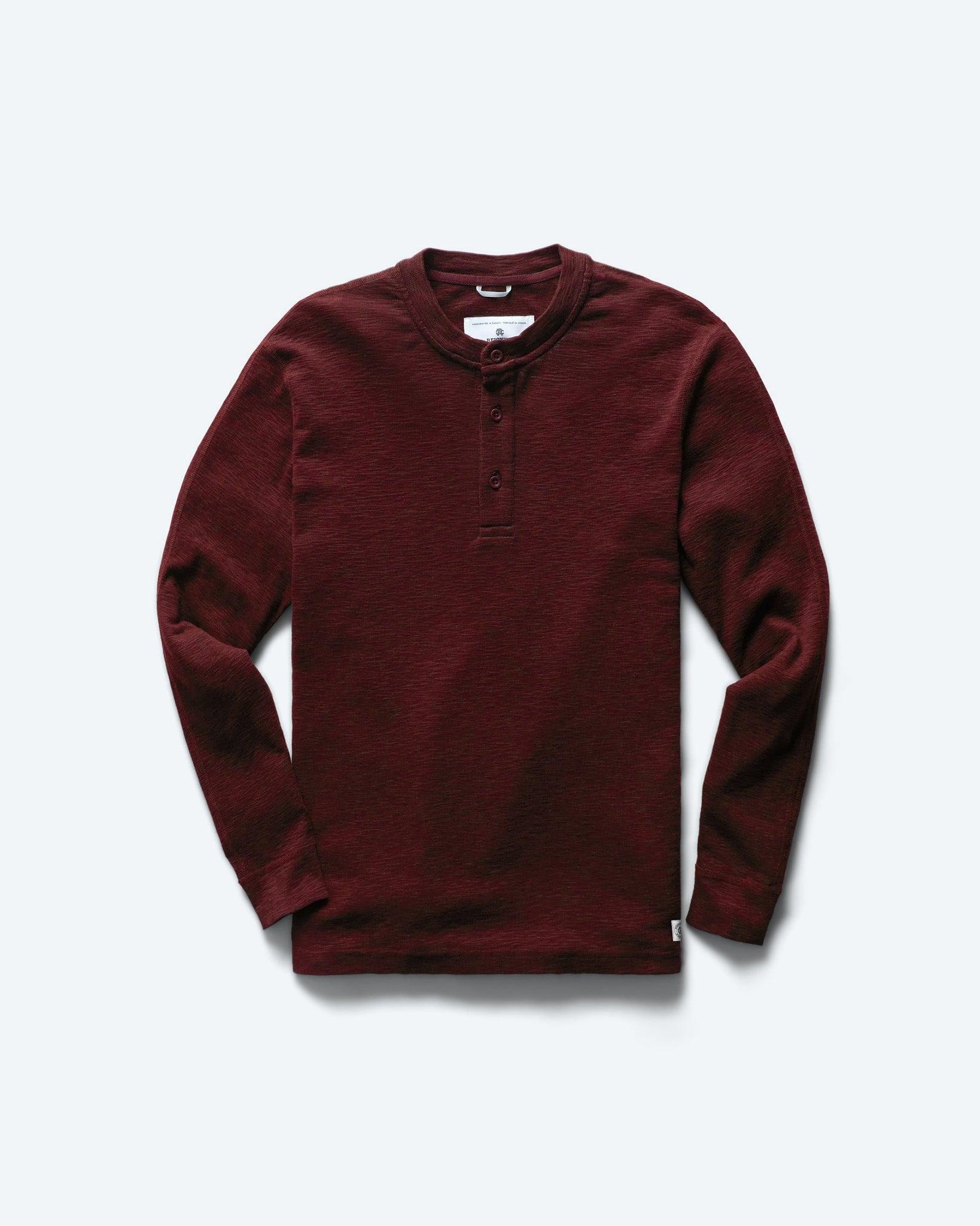 1X1 Slub Slim Henley Male Product Image
