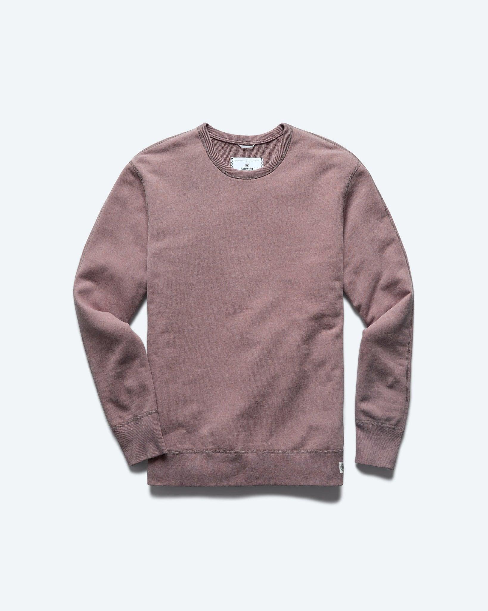 Midweight Terry Slim Crewneck Male Product Image