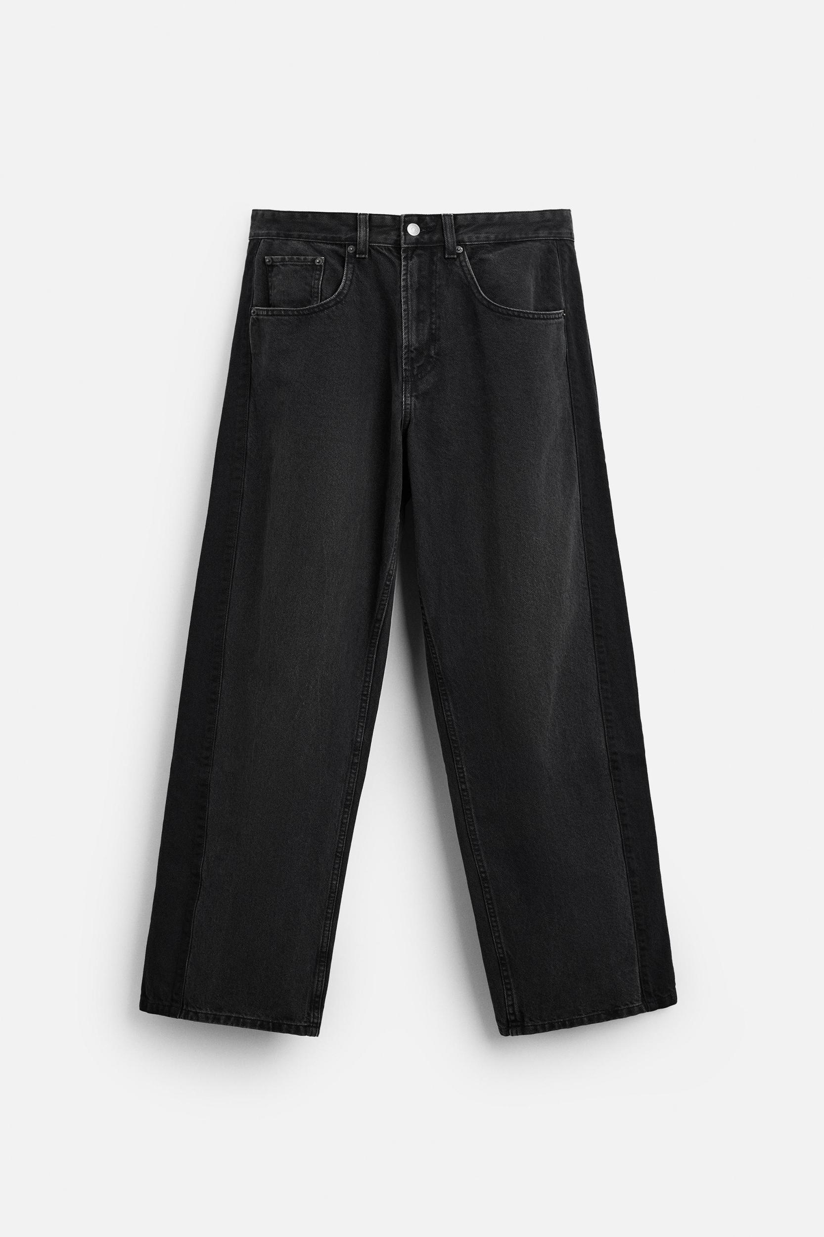 BAGGY FIT STRIPE JEANS Product Image