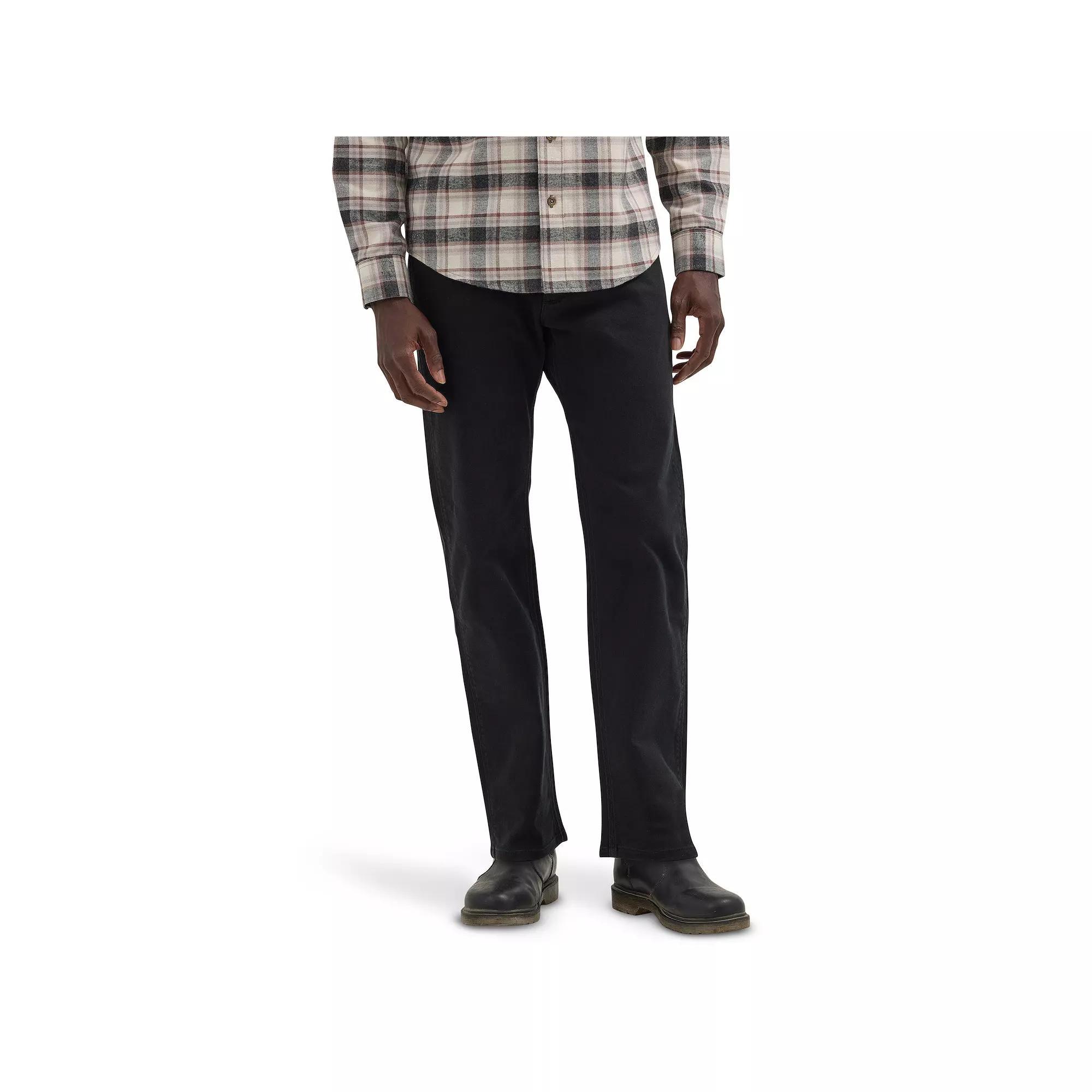 Mens Wrangler Peak Comfort Regular Fit Twill Pants Product Image
