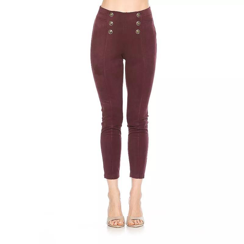 Women's ALEXIA ADMOR Freyja Classic Fitted Leggings, Size: Small, Camel Product Image