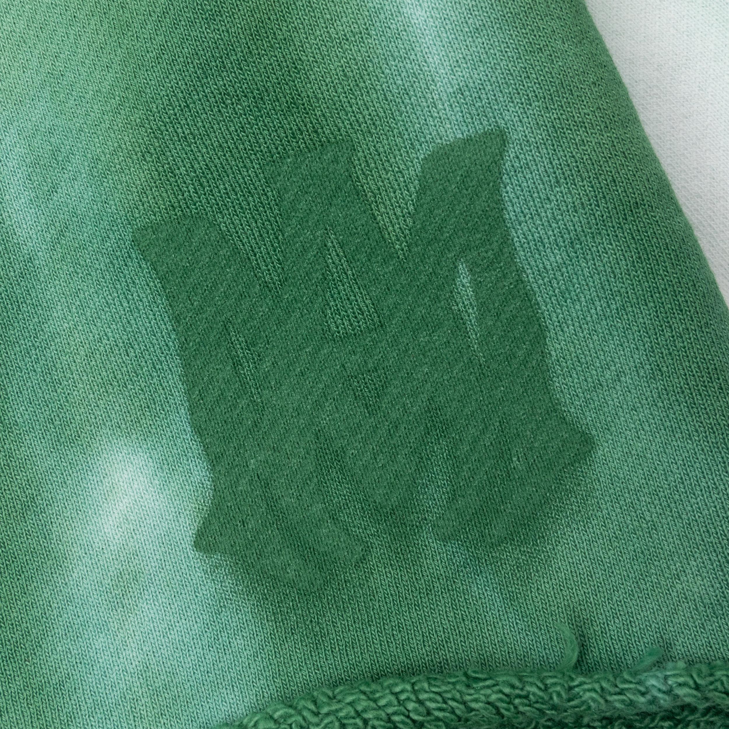 MA Logo Dip Dye Sweatshort - Mineral Green Male Product Image