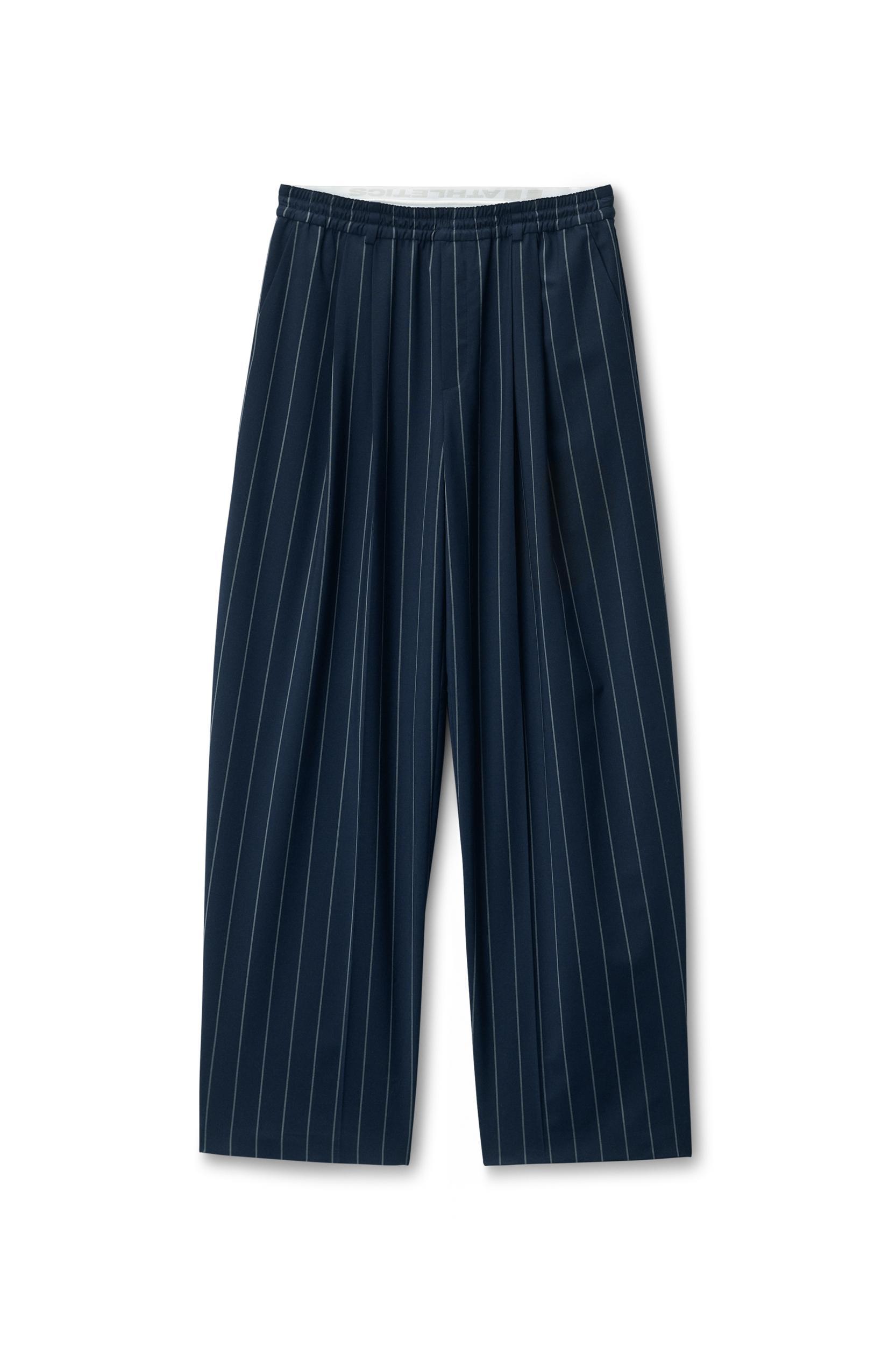 Pinstripe Tropical Wool Stretch Pant Product Image