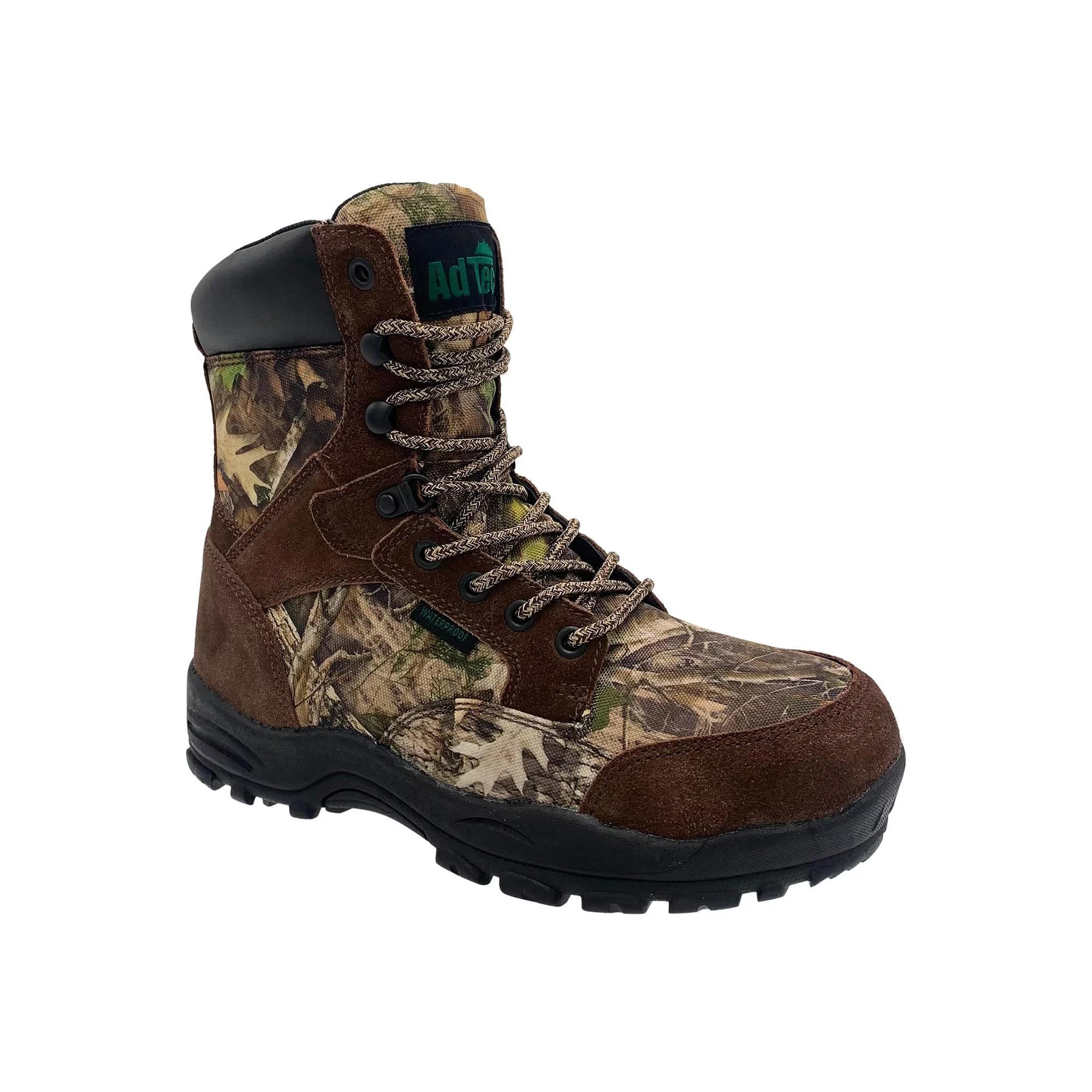 AdTec WP Soft Toe Men's Hunting Boot, Size: 9, Green Product Image