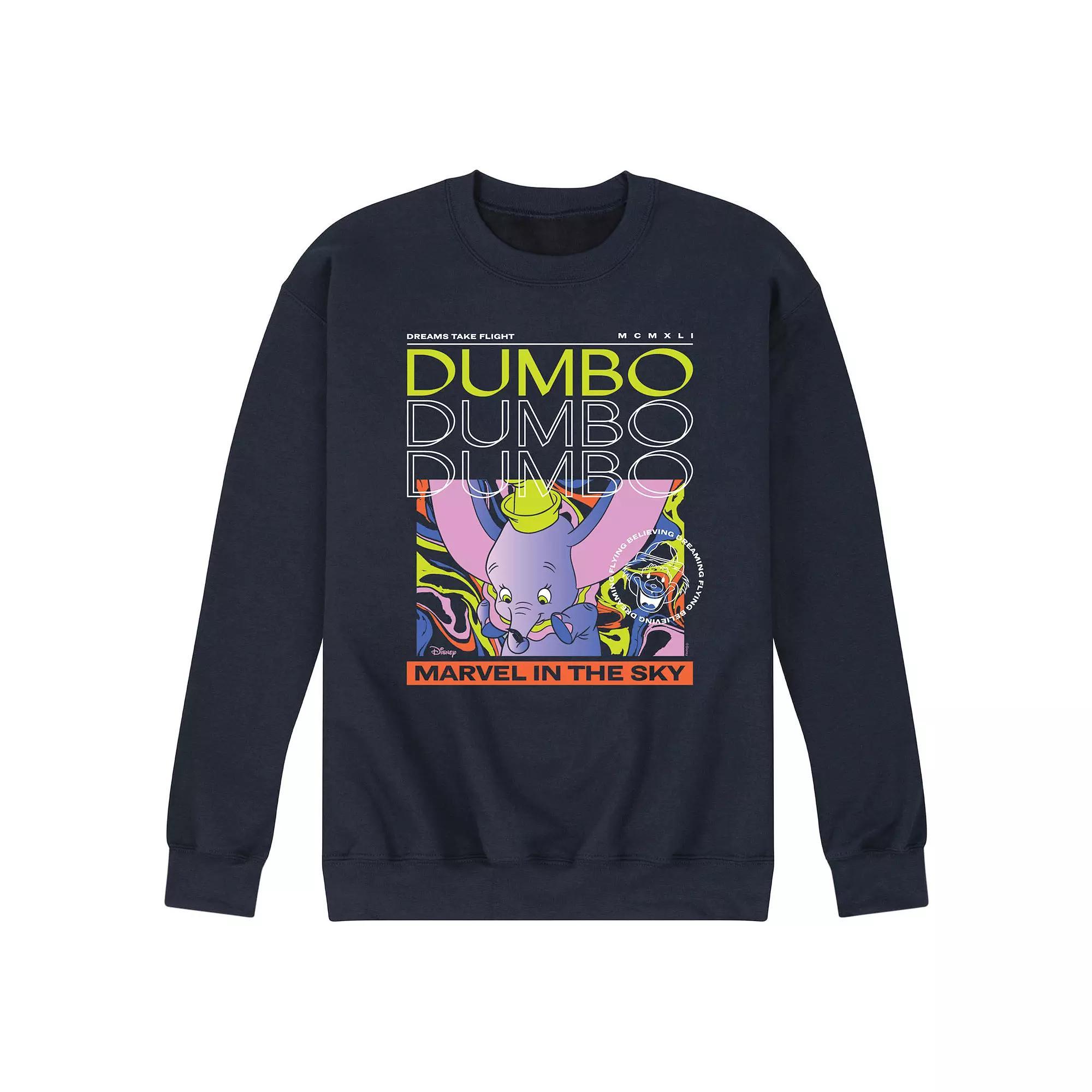 Disneys Dumbo Mens Fleece Sweatshirt Product Image