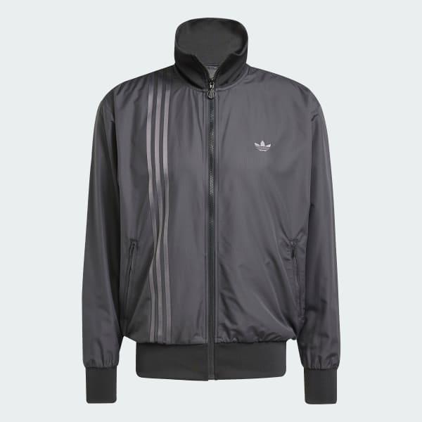 adidas Fashion Firebird Track Top Grey Two XL Mens Product Image